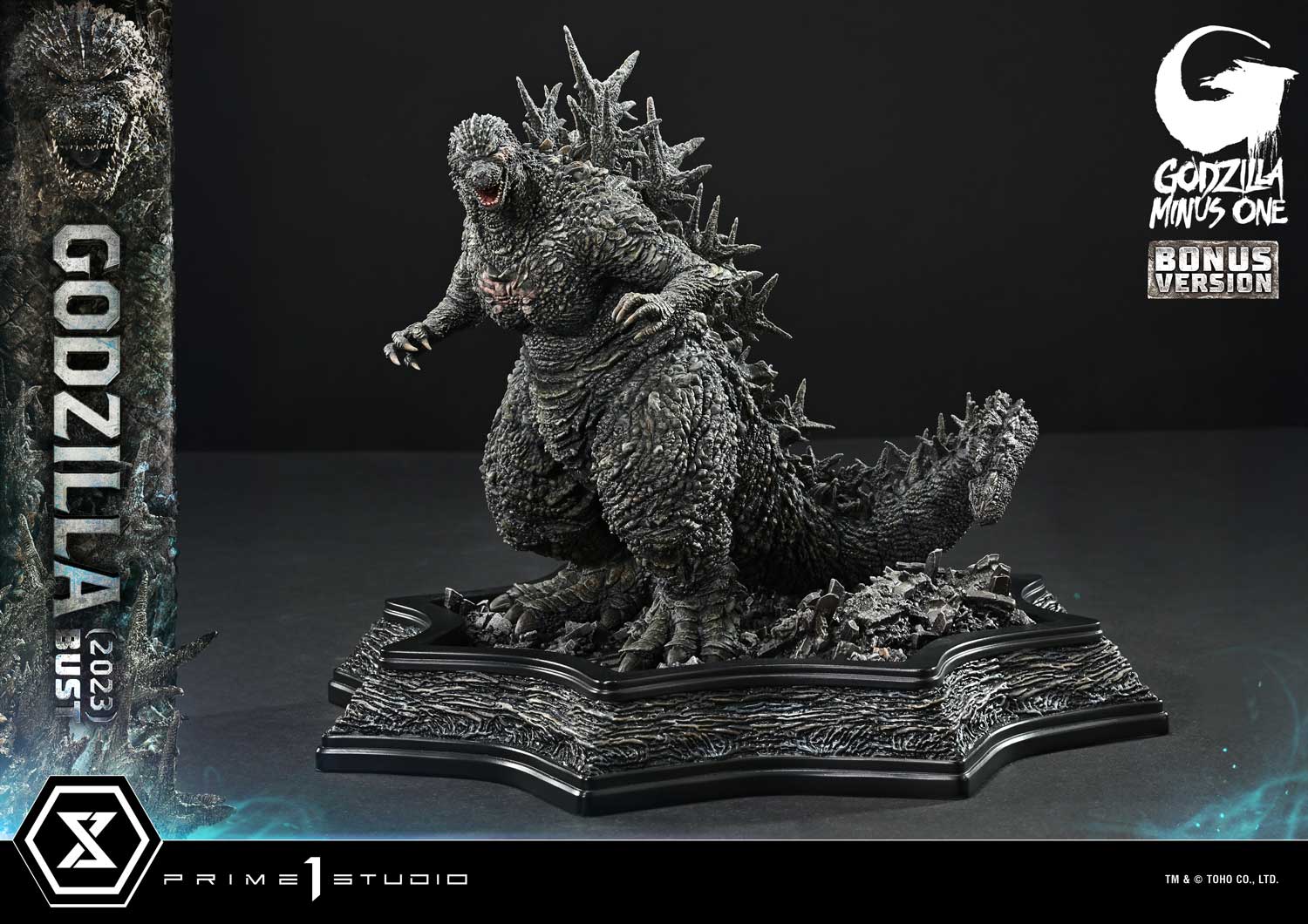 Life Size Bust GODZILLA MINUS ONE (Film) Godzilla (2023) Bonus Version