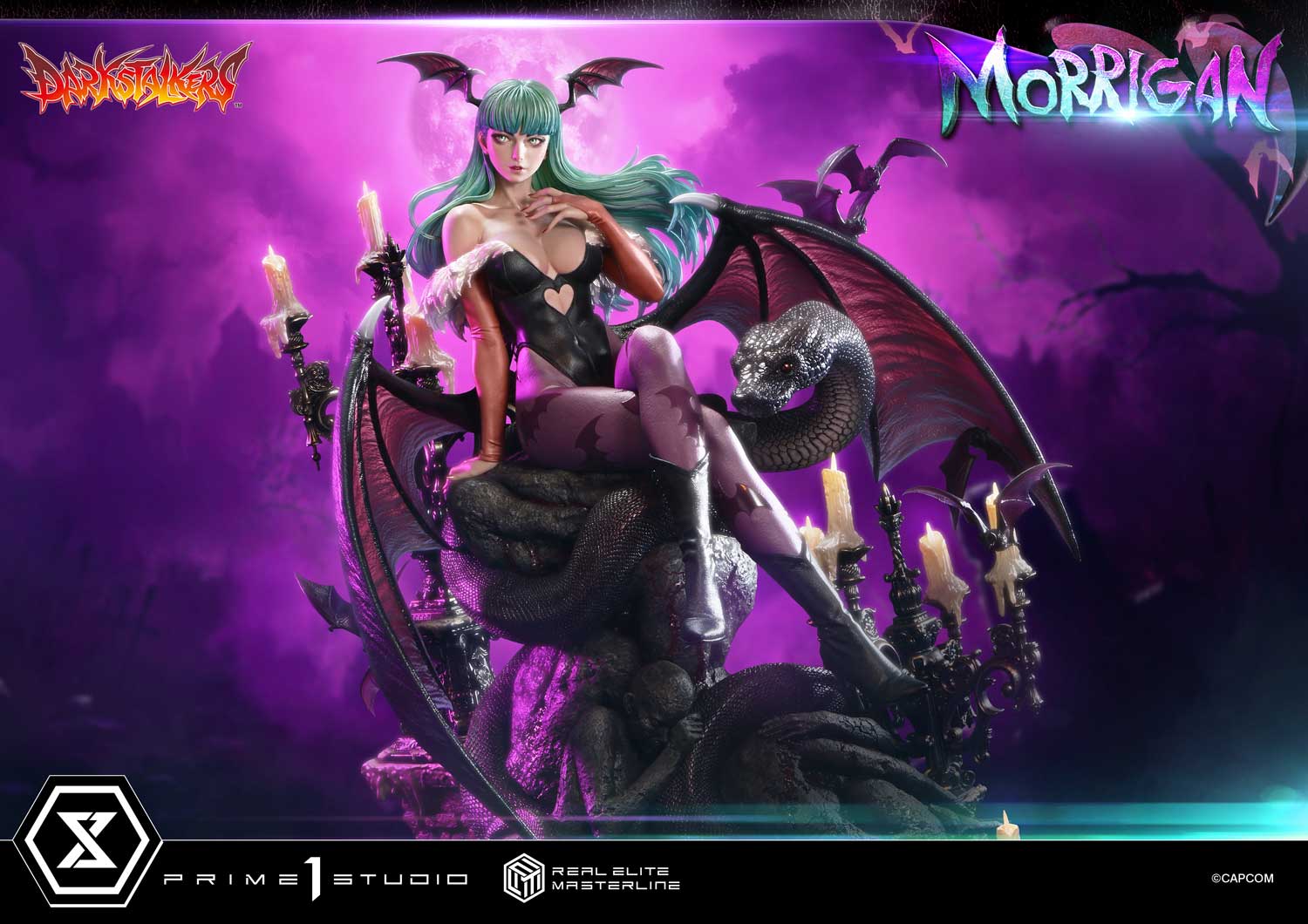 Real Elite Masterline Darkstalkers Morrigan Bonus Version