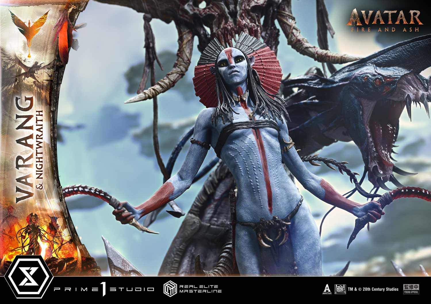Real Elite Masterline Avatar: Fire and Ash (Film) Varang &amp; Nightwraith Avatar Legacy Collection Bonus Version