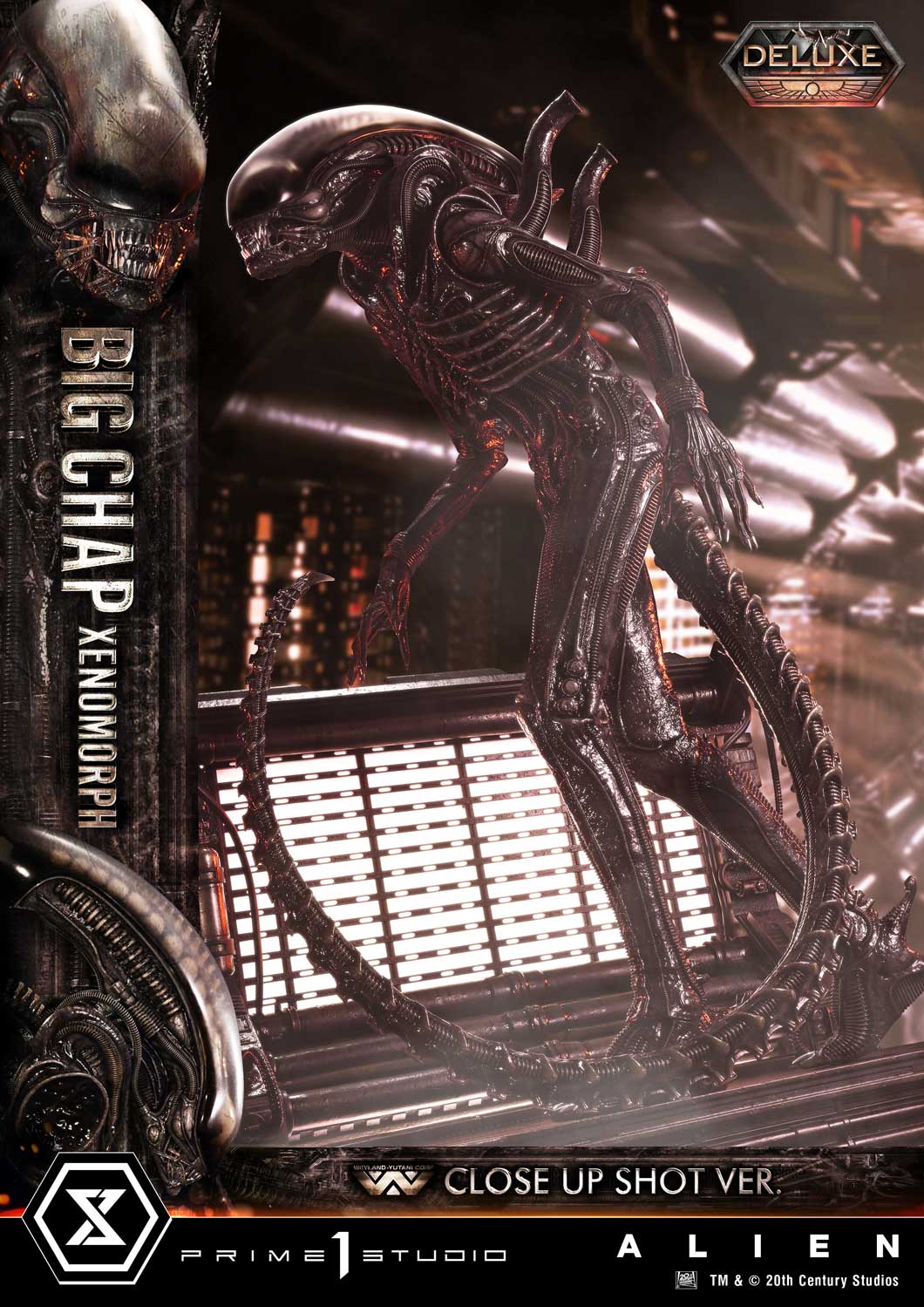 (PRE-ORDER) Museum Masterline XL Alien (Film) Big Chap Xenomorph Close Up Shot Ver. Deluxe Version