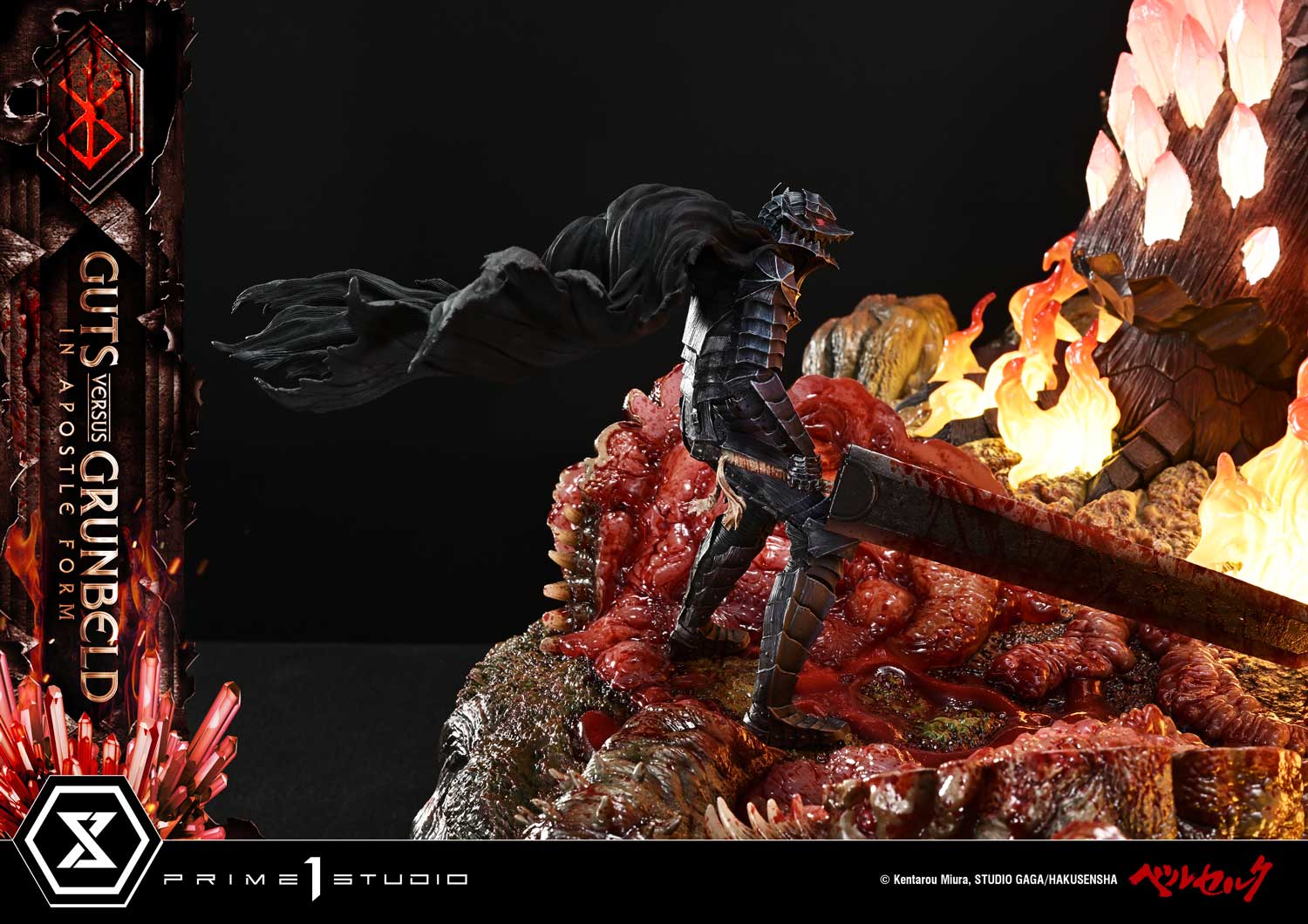 Ultimate Diorama Masterline Berserk Guts Versus Grunbeld in Apostle Form