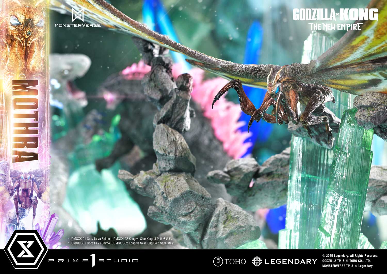 Ultimate Diorama Masterline Godzilla x Kong: The New Empire (Film) Mothra Bonus Version