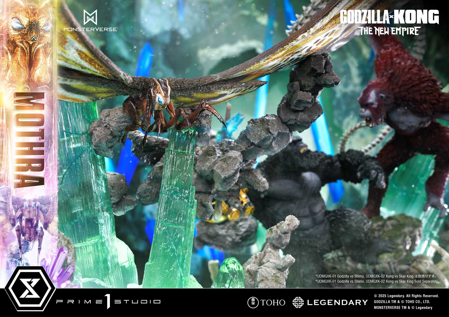 Ultimate Diorama Masterline Godzilla x Kong: The New Empire (Film) Mothra Bonus Version