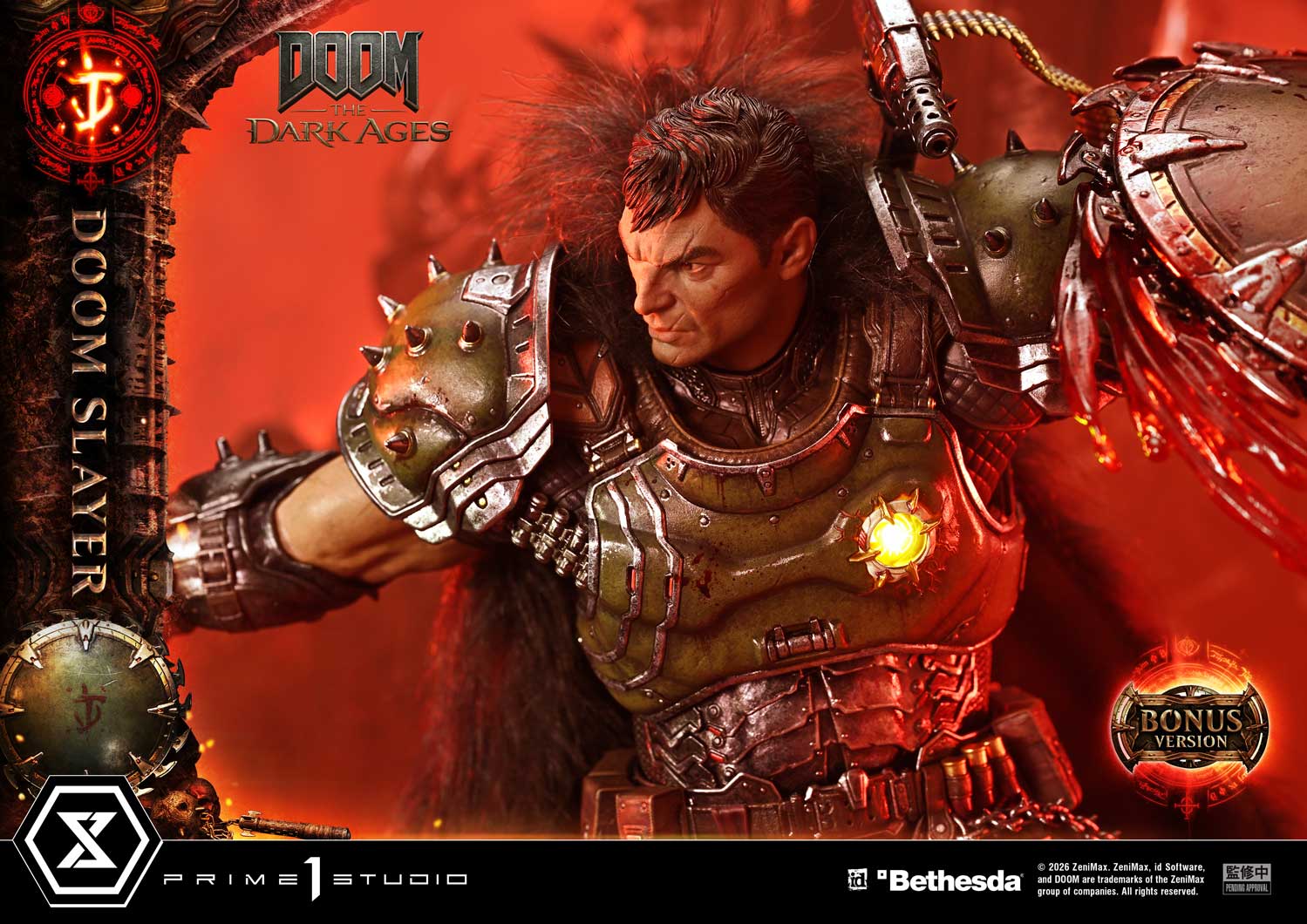 Ultimate Premium Masterline DOOM: The Dark Ages DOOM Slayer Deluxe Version