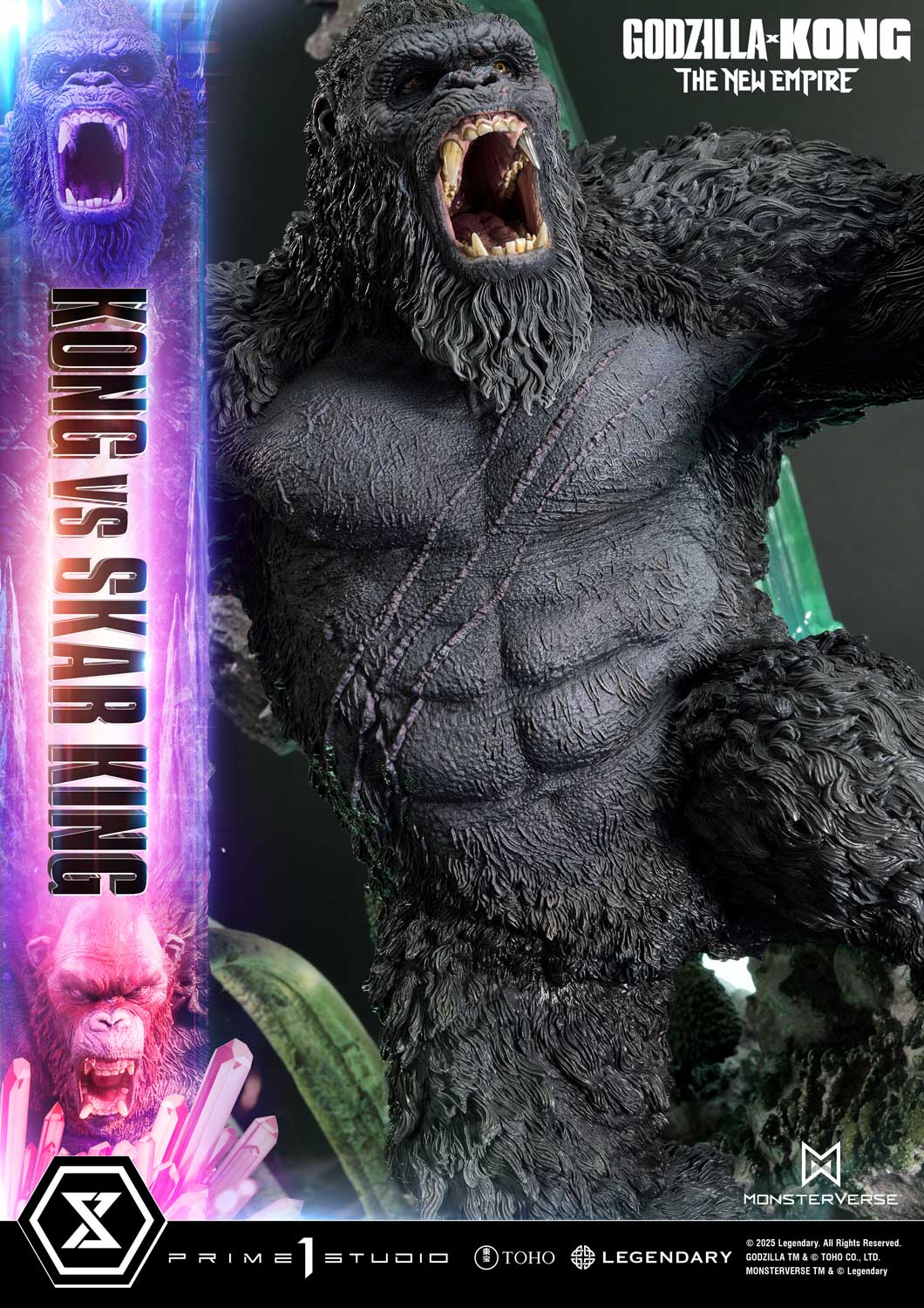 Ultimate Diorama Masterline Godzilla x Kong: The New Empire (Film) Kong vs Skar King