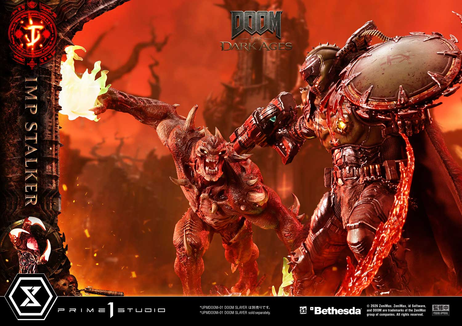 Ultimate Premium Masterline DOOM: The Dark Ages Imp Stalker