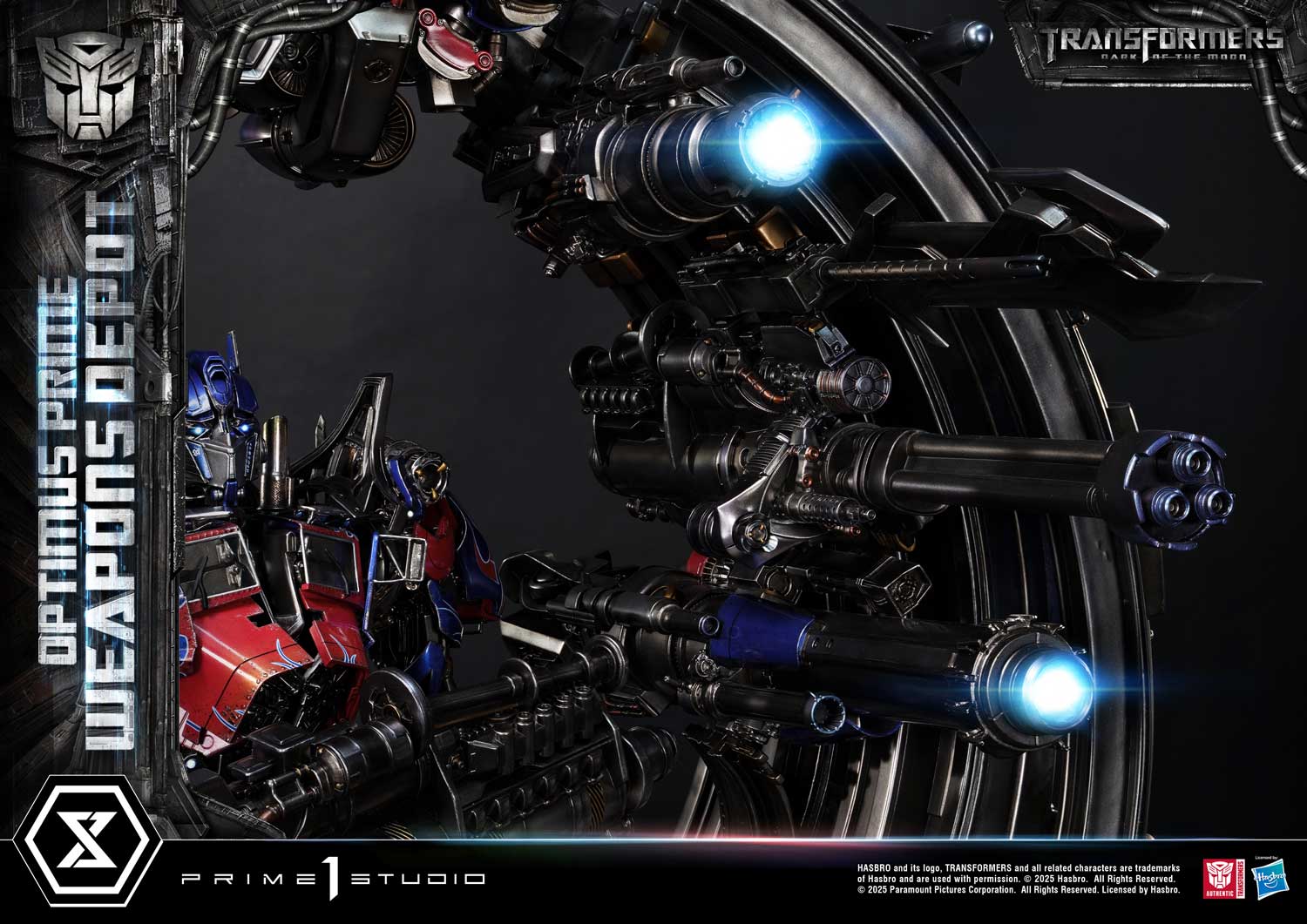 Museum Masterline Transformers: Dark of the Moon (Film) Optimus Prime Weapons Depot