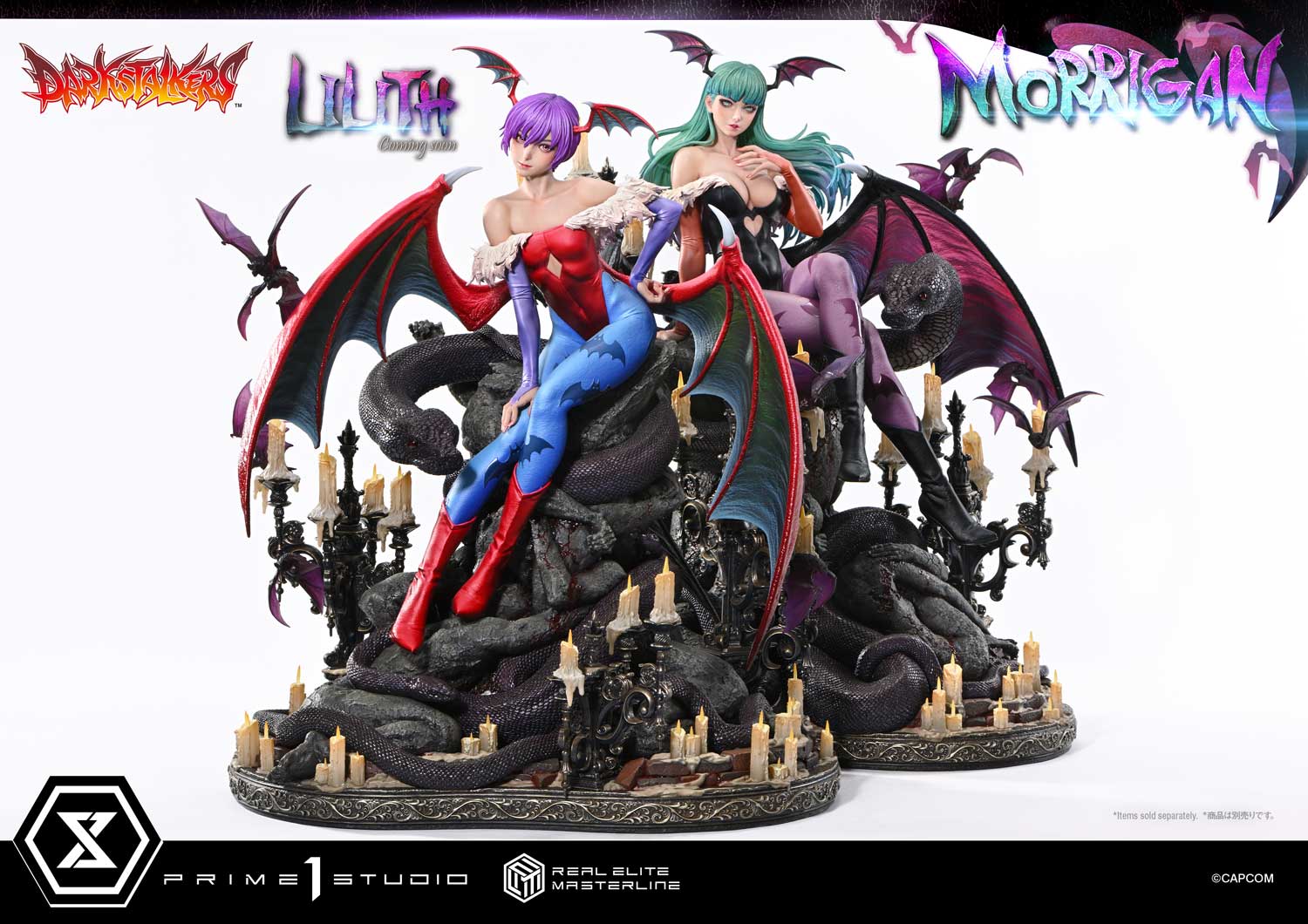 Real Elite Masterline Darkstalkers Morrigan