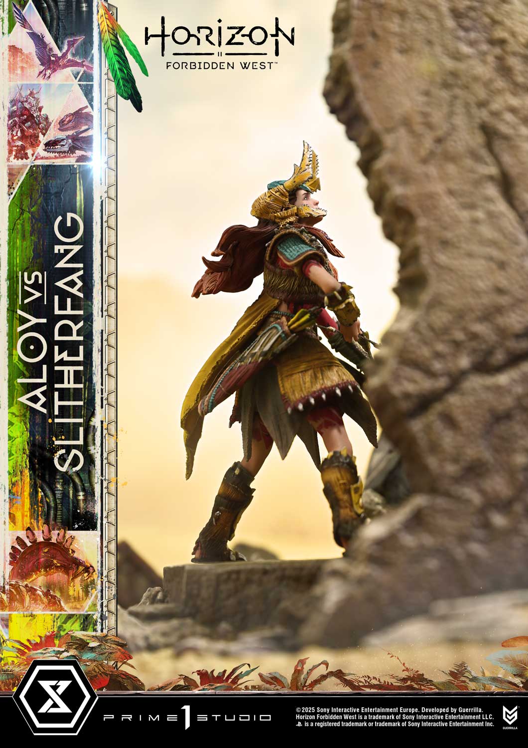 Ultimate Diorama Masterline Horizon Forbidden West Aloy vs. The Slitherfang