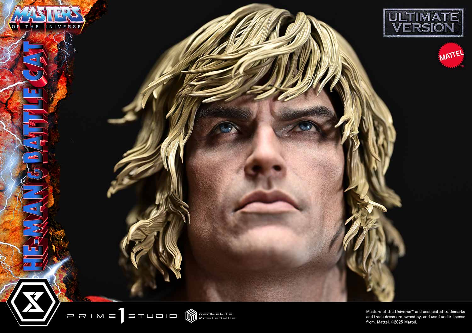 Real Elite Masterline Masters of the Universe He-Man &amp; Battle Cat Ultimate Bonus Version