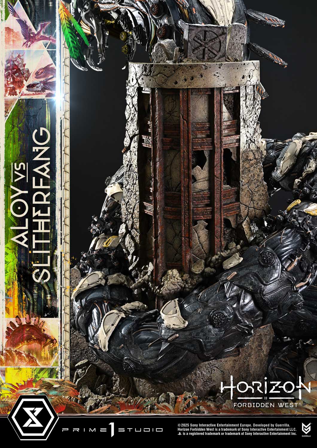 Ultimate Diorama Masterline Horizon Forbidden West Aloy vs. The Slitherfang Bonus Version