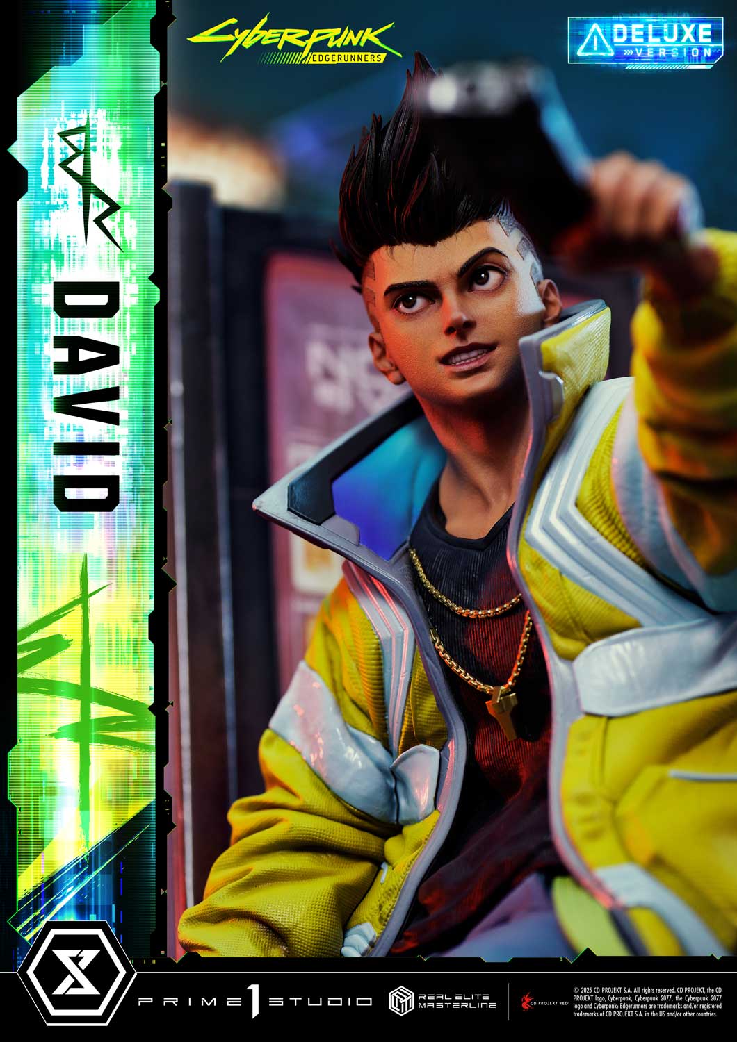 Real Elite Masterline Cyberpunk: Edgerunners David Deluxe Bonus Version