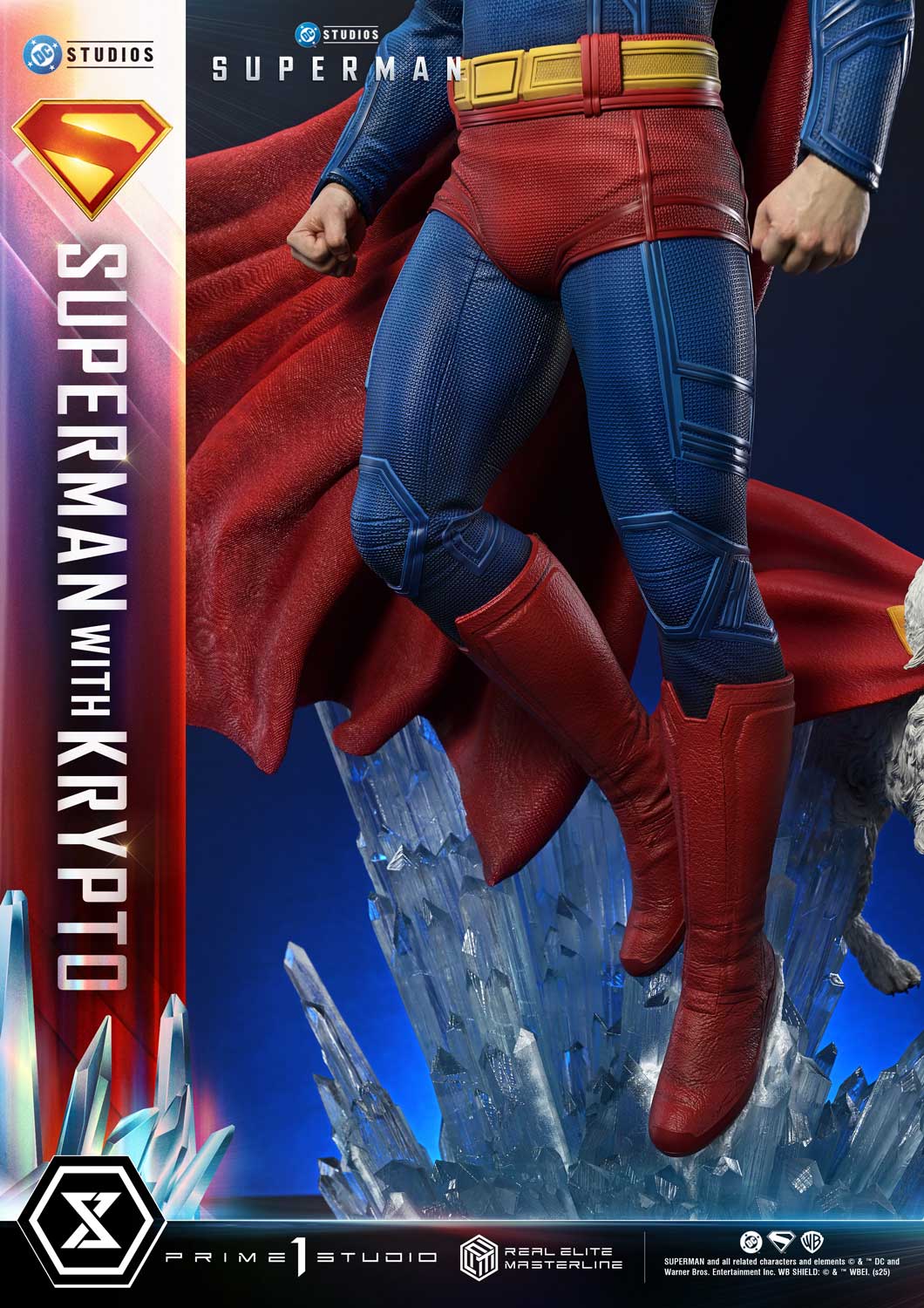 Real Elite Masterline Superman (2025 Film) Superman with Krypto Bonus Version
