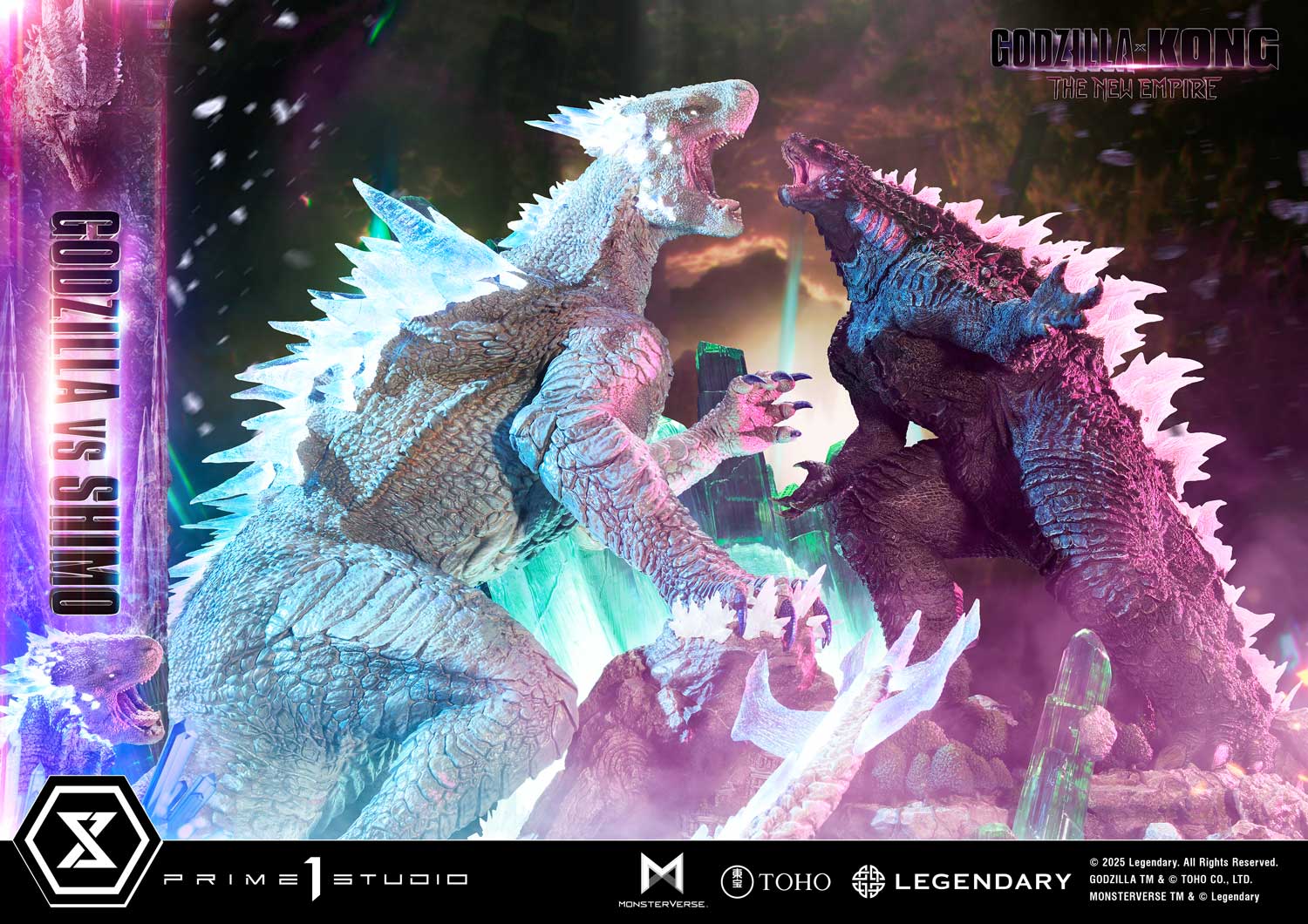 Ultimate Diorama Masterline Godzilla x Kong: The New Empire Godzilla vs Shimo Bonus Version