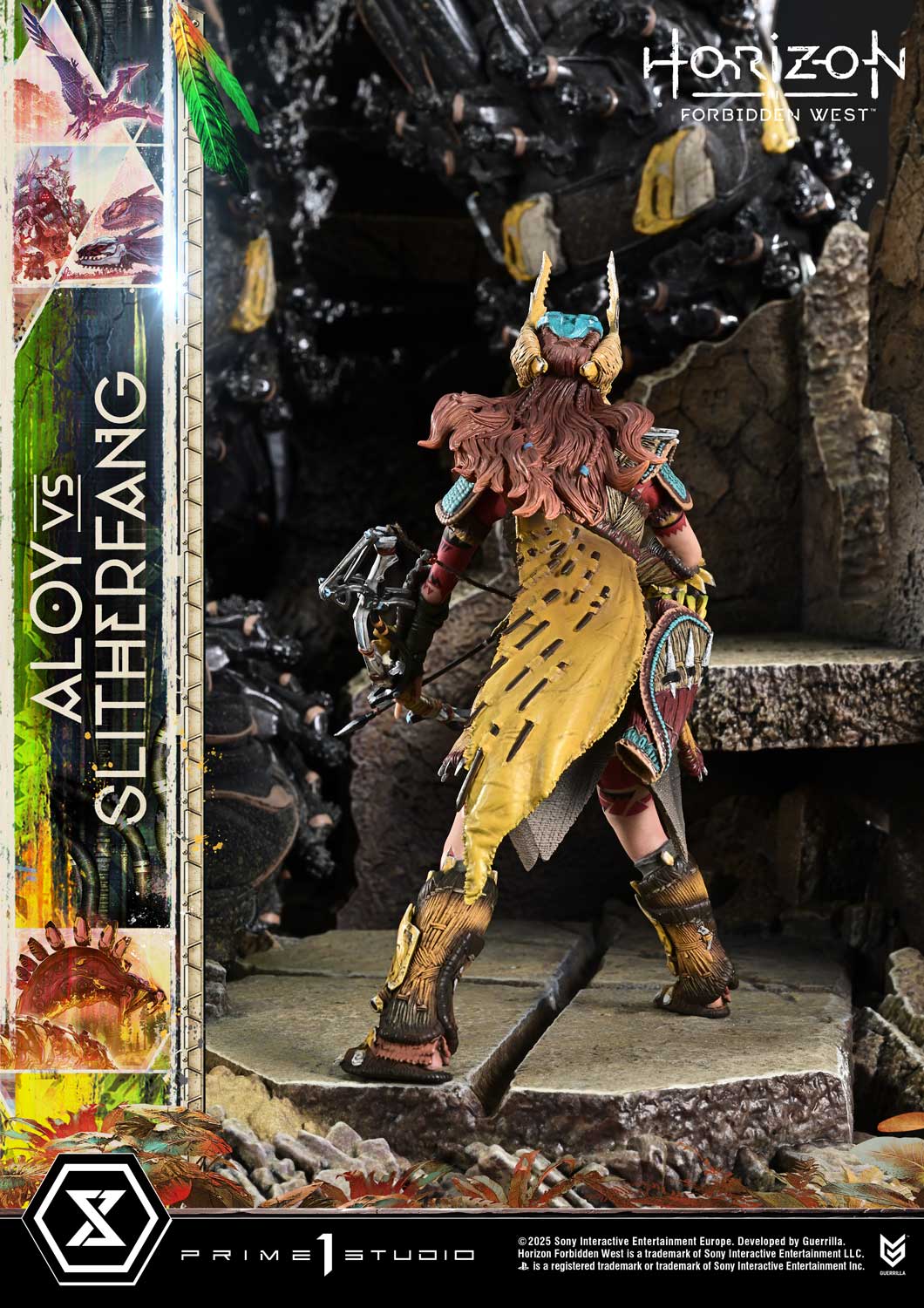 Ultimate Diorama Masterline Horizon Forbidden West Aloy vs. The Slitherfang