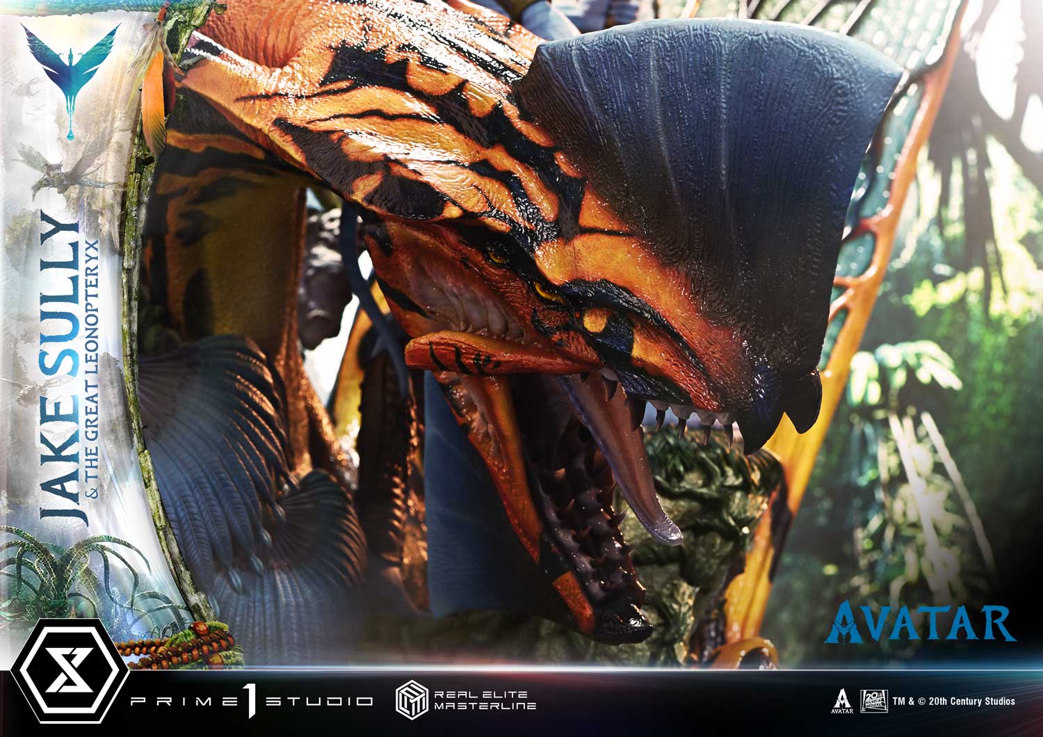 Real Elite Masterline Avatar (Film) Jake Sully &amp; The Great Leonopteryx Avatar Legacy Collection Deluxe Version
