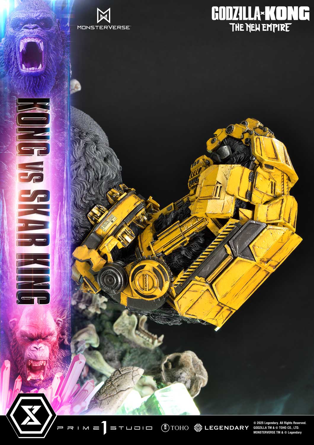 Ultimate Diorama Masterline Godzilla x Kong: The New Empire (Film) Kong vs Skar King