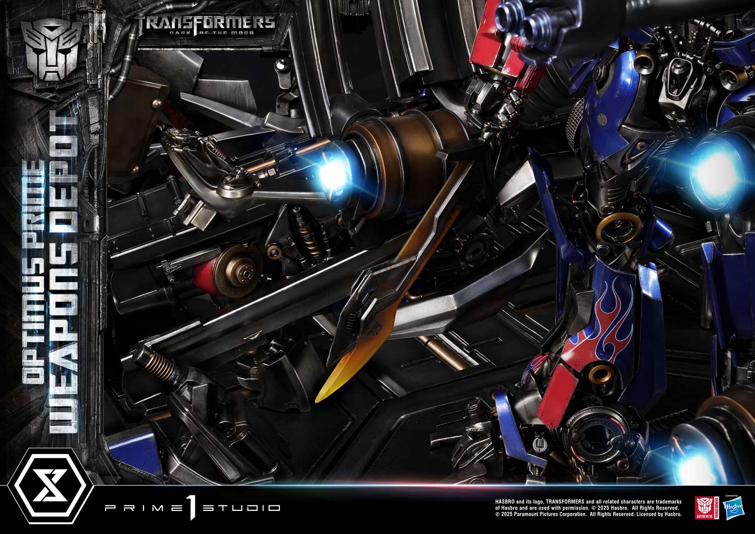 Museum Masterline Transformers: Dark of the Moon (Film) Optimus Prime Weapons Depot