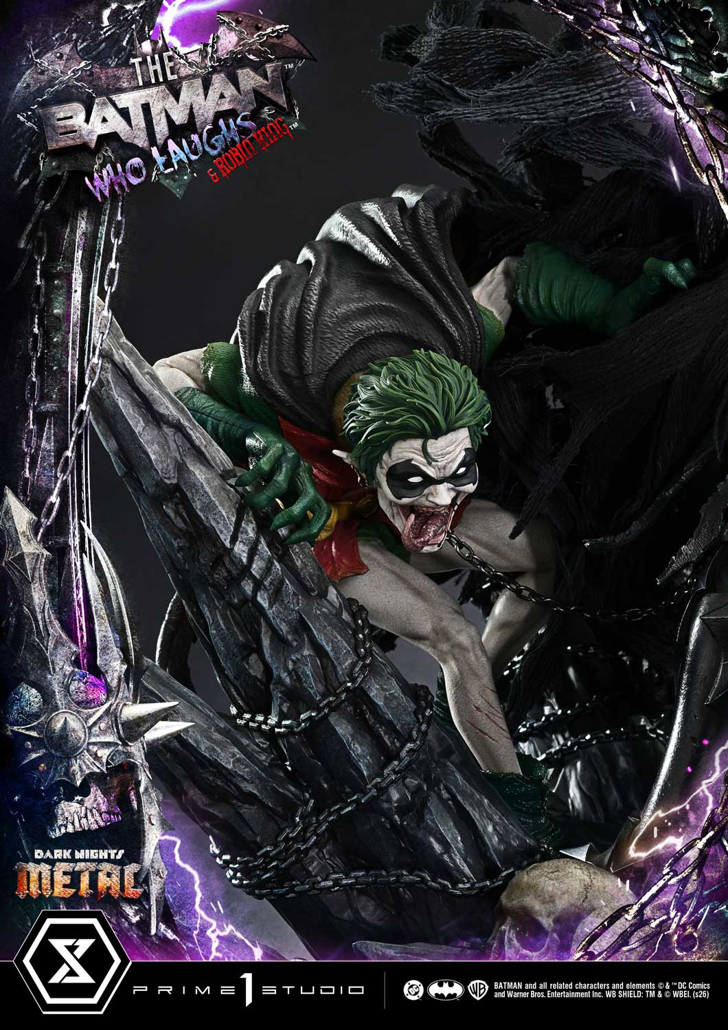 (PRE-ORDER) Museum Masterline Dark Nights: Death Metal The Batman Who Laughs & Robin King Deluxe Version