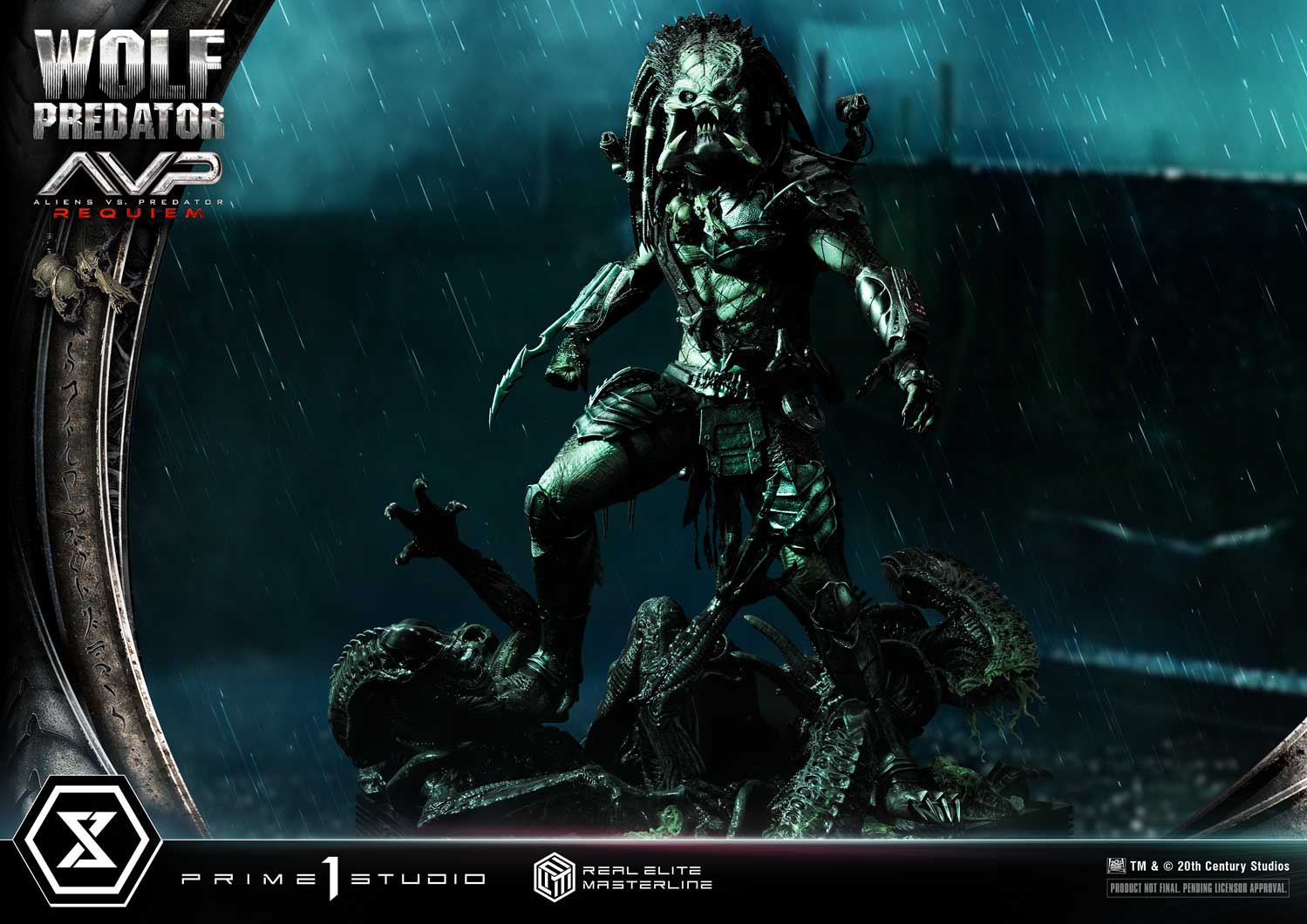 Real Elite Masterline Aliens vs. Predator: Requiem Wolf Predator