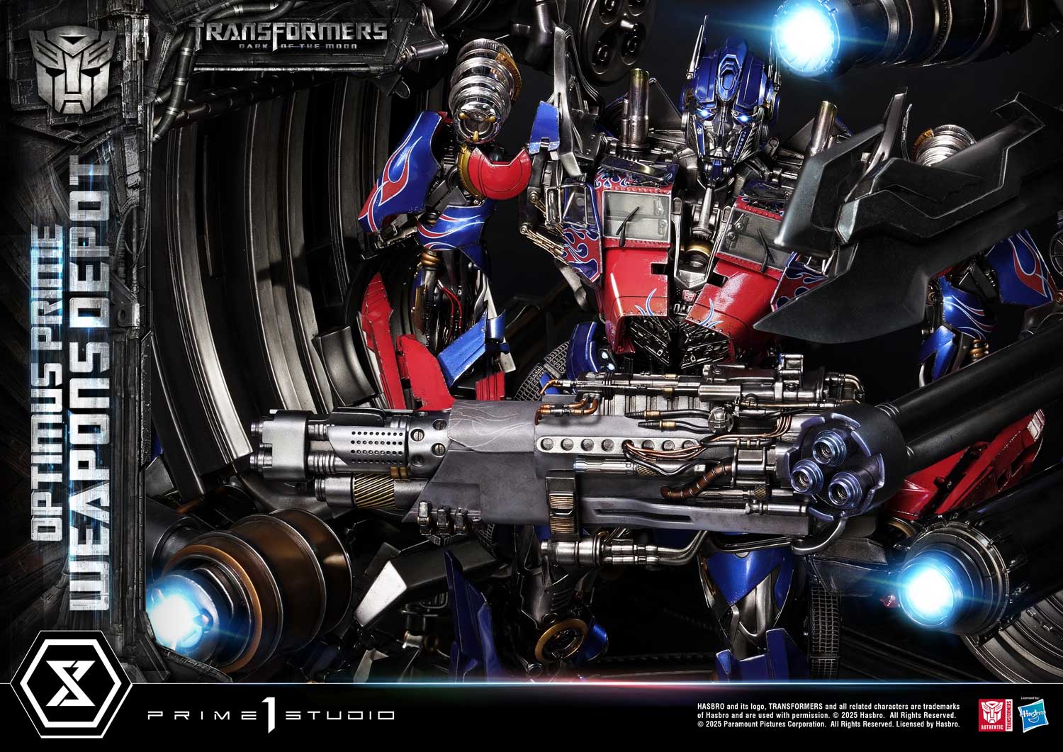 Museum Masterline Transformers: Dark of the Moon (Film) Optimus Prime Weapons Depot