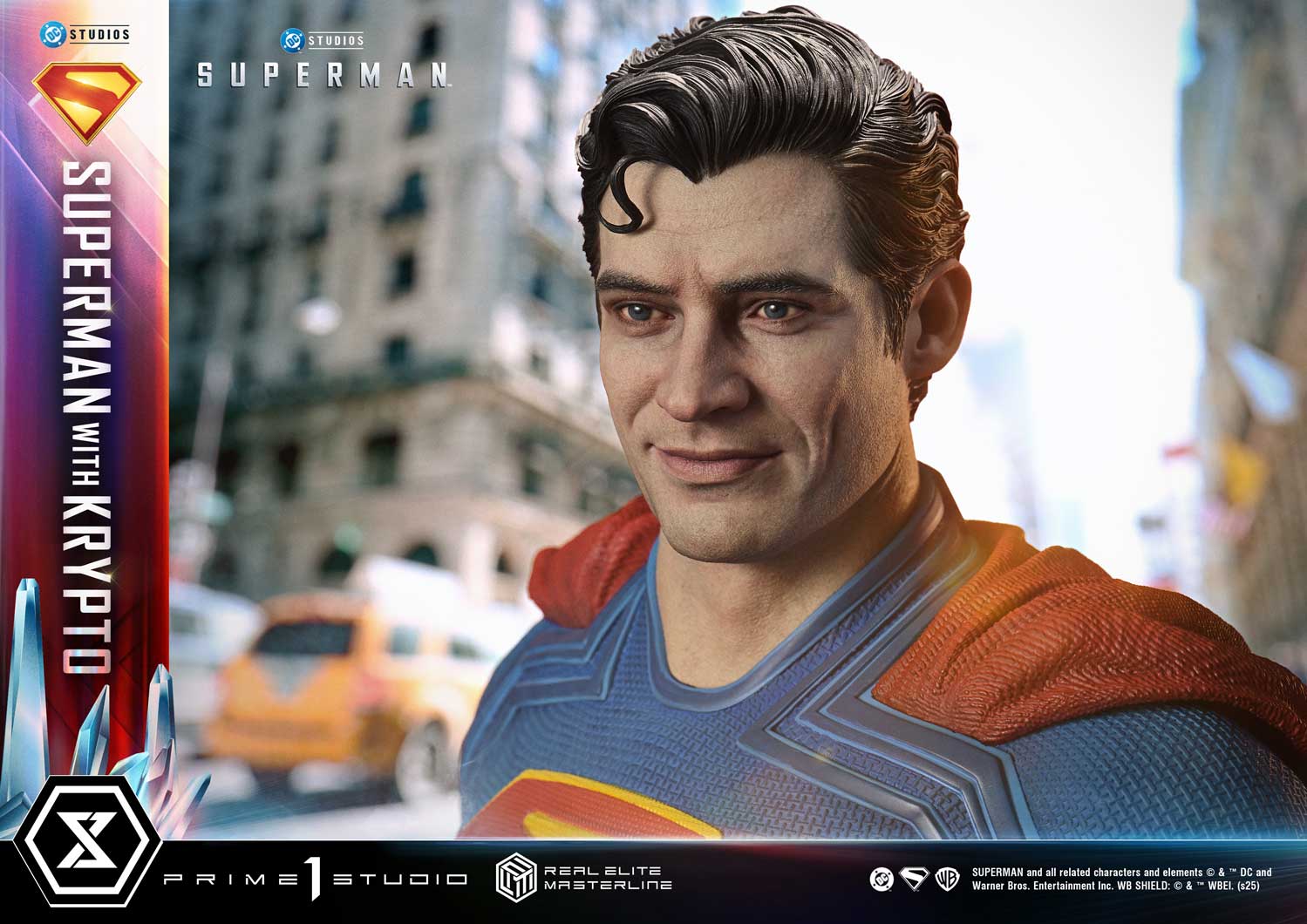 Real Elite Masterline Superman (2025 Film) Superman with Krypto