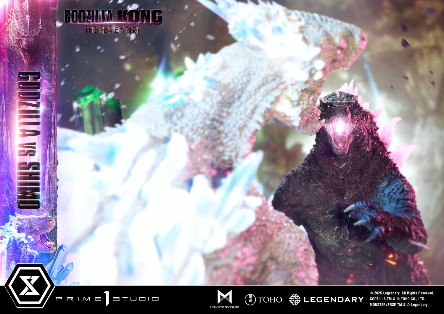 Ultimate Diorama Masterline Godzilla x Kong: The New Empire Godzilla vs Shimo Bonus Version