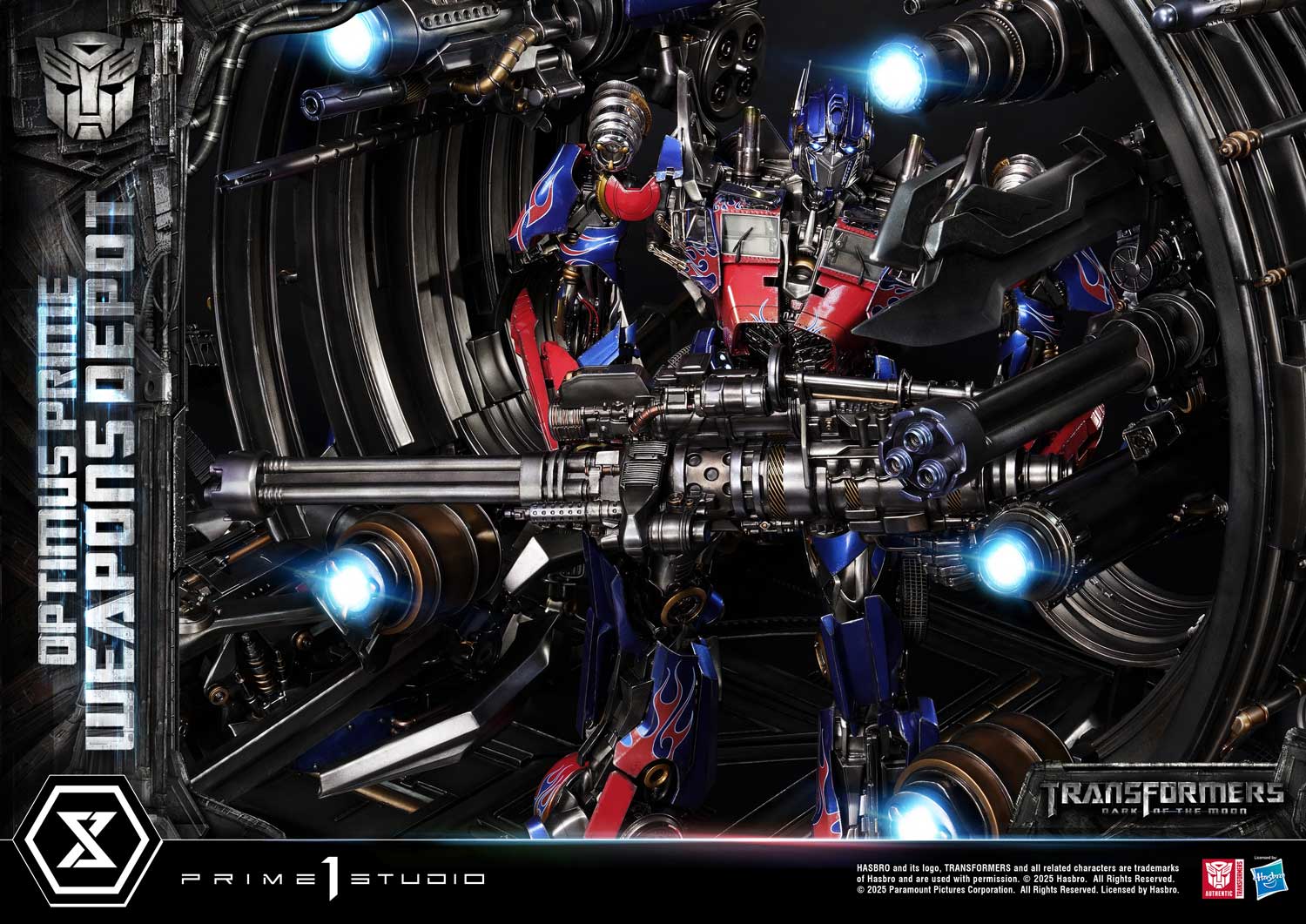 Museum Masterline Transformers: Dark of the Moon (Film) Optimus Prime Weapons Depot