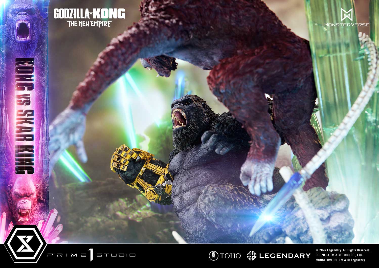 Ultimate Diorama Masterline Godzilla x Kong: The New Empire (Film) Kong vs Skar King Bonus Version