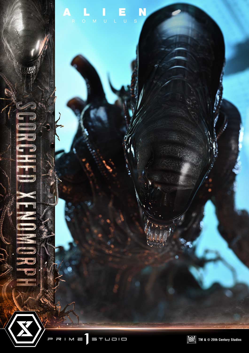 Museum Masterline XL Alien: Romulus Scorched Xenomorph Deluxe Bonus Version