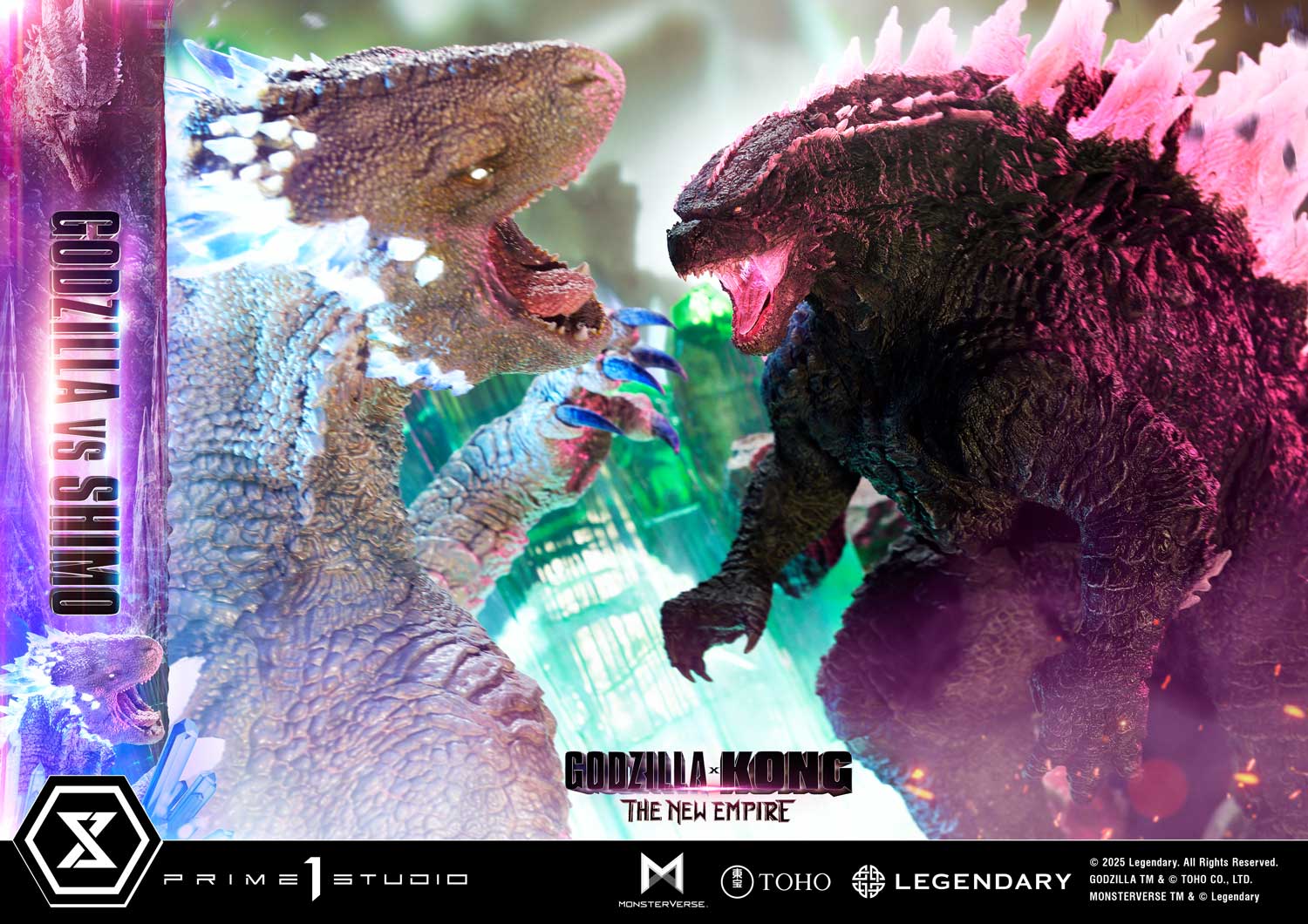 Ultimate Diorama Masterline Godzilla x Kong: The New Empire Godzilla vs Shimo