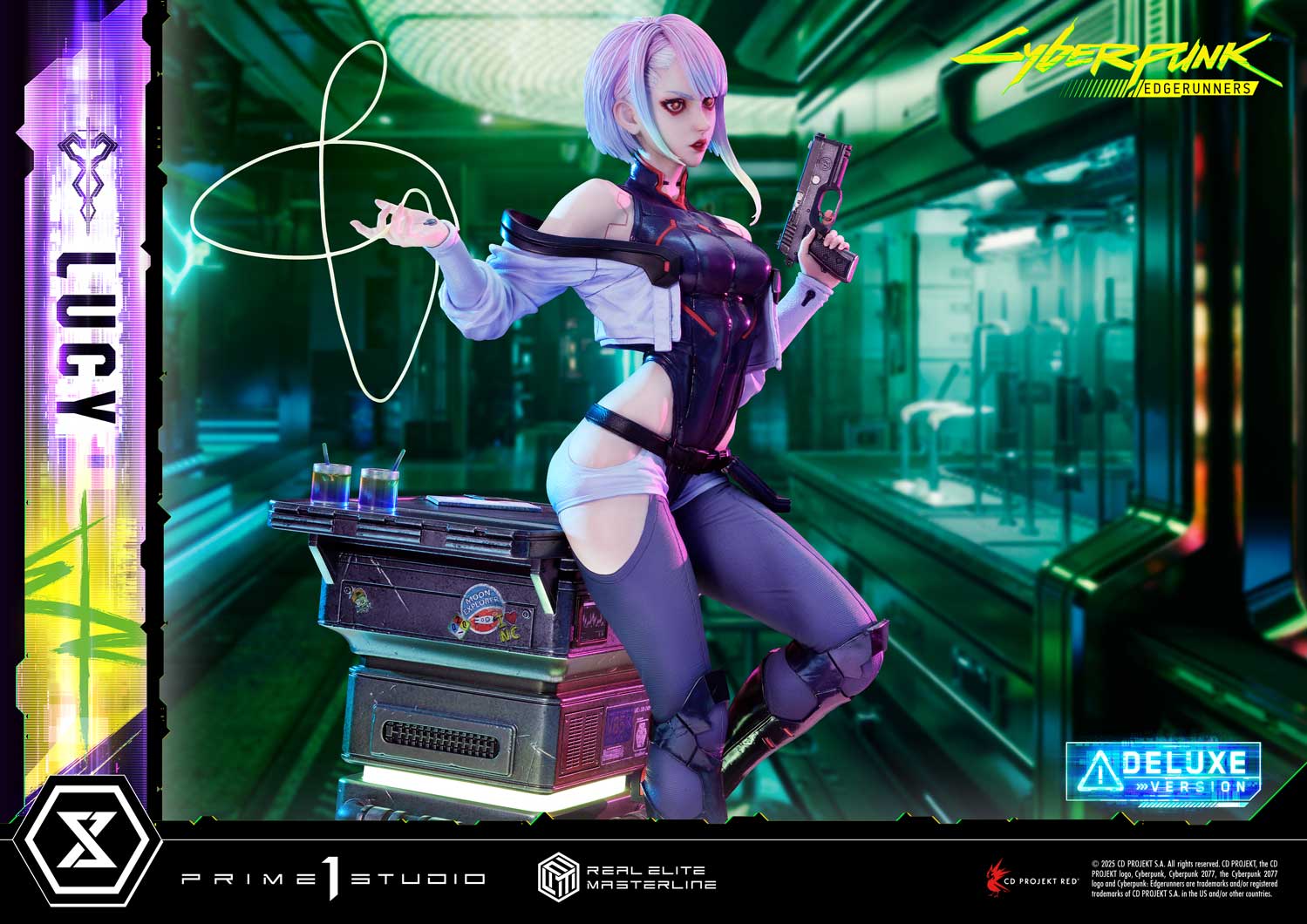Real Elite Masterline Cyberpunk: Edgerunners Lucy Deluxe Bonus Version