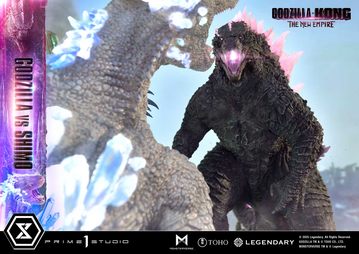 Ultimate Diorama Masterline Godzilla x Kong: The New Empire Godzilla vs Shimo