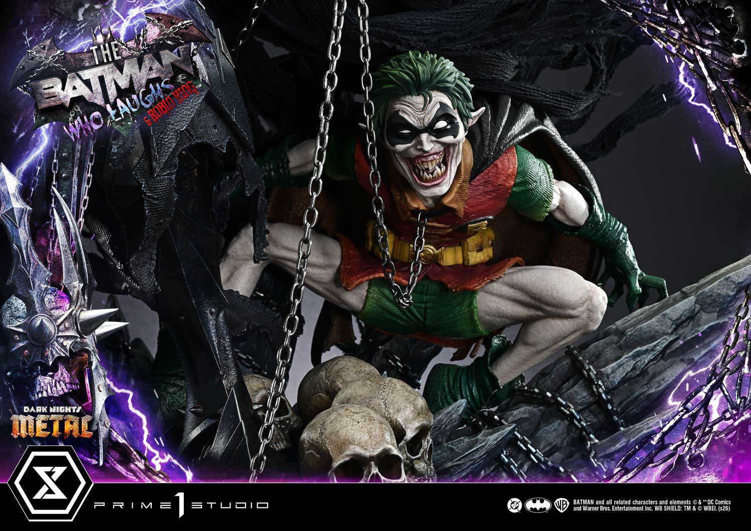 (PRE-ORDER) Museum Masterline Dark Nights: Death Metal The Batman Who Laughs & Robin King Deluxe Version