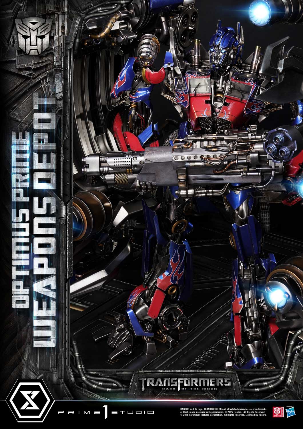 Museum Masterline Transformers: Dark of the Moon (Film) Optimus Prime Weapons Depot