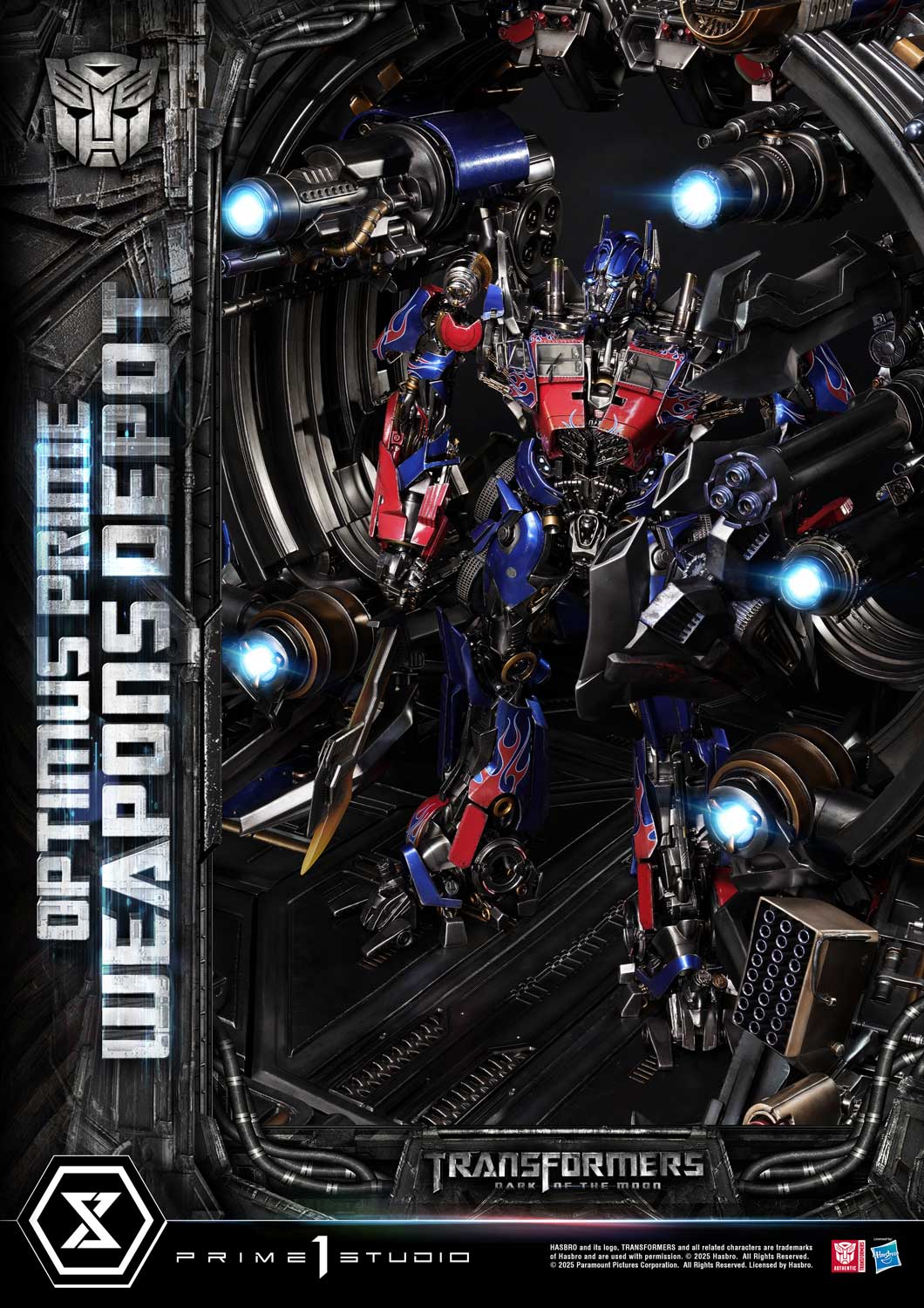 Museum Masterline Transformers: Dark of the Moon (Film) Optimus Prime Weapons Depot