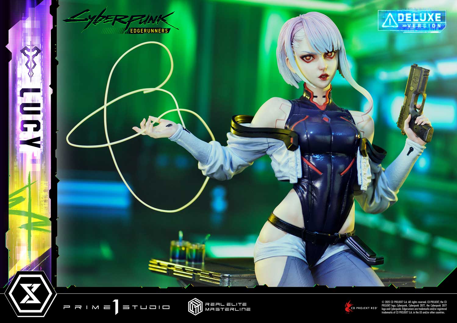 Real Elite Masterline Cyberpunk: Edgerunners Lucy Deluxe Bonus Version
