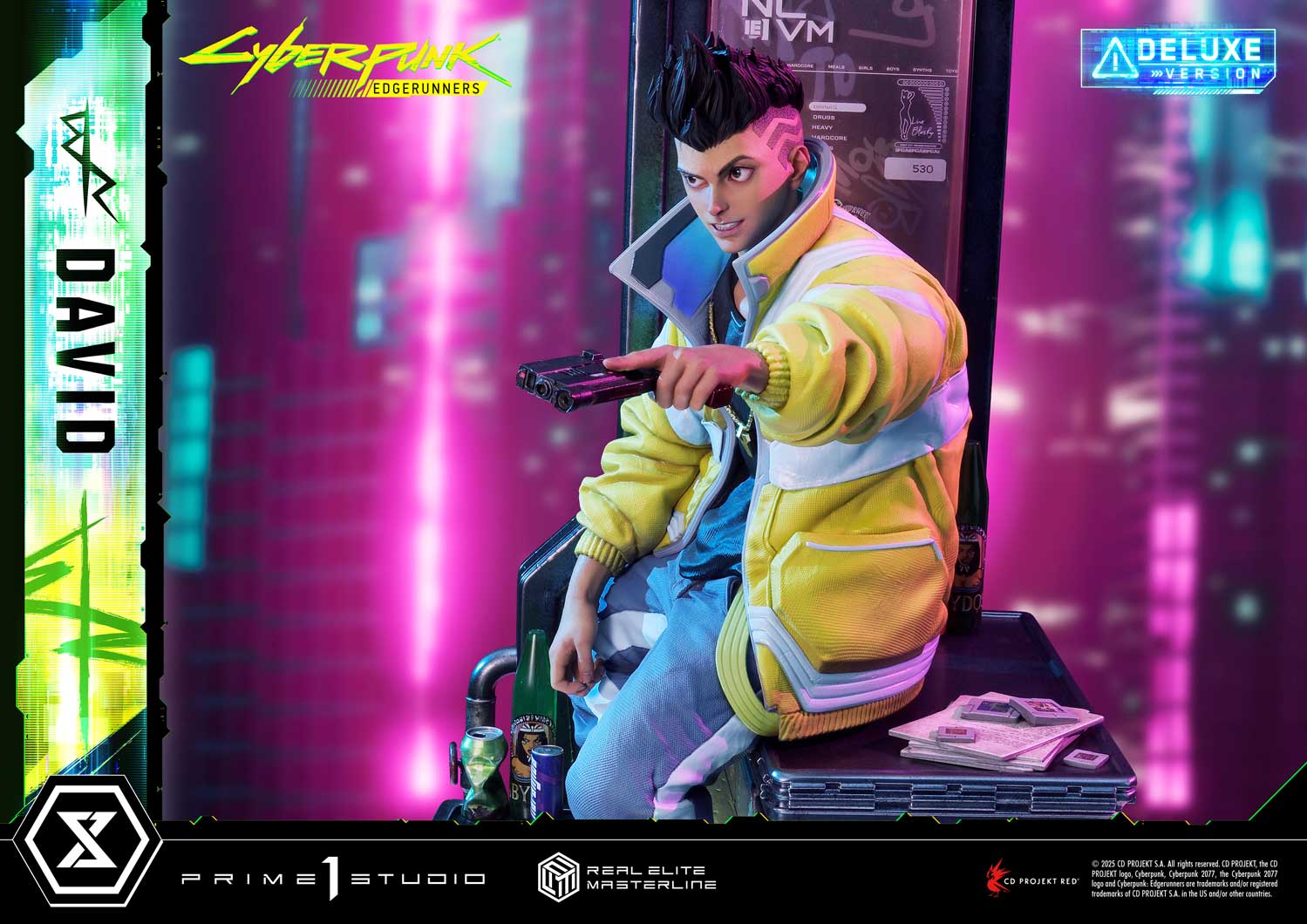 Real Elite Masterline Cyberpunk: Edgerunners David Deluxe Bonus Version