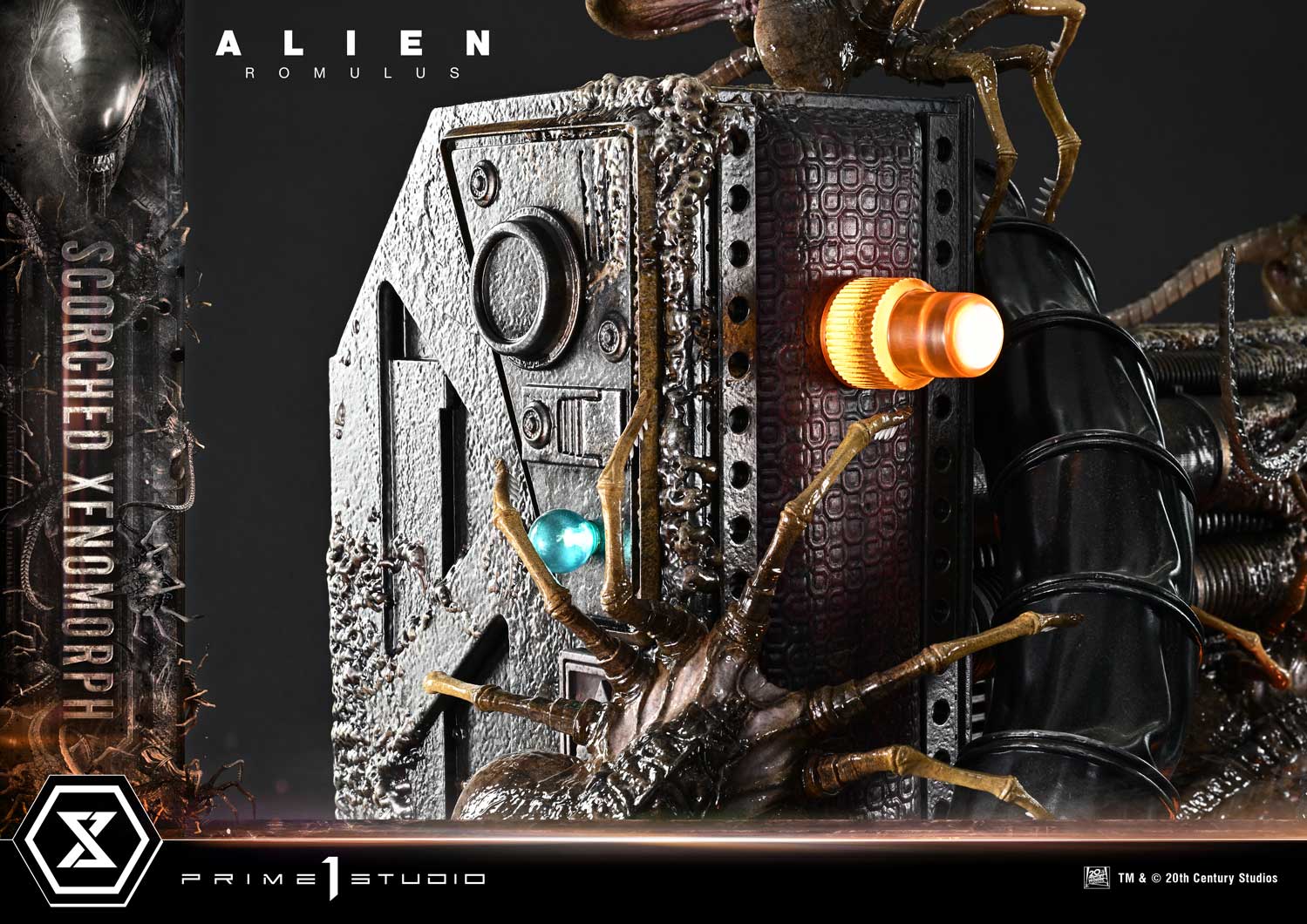 Museum Masterline XL Alien: Romulus Scorched Xenomorph Deluxe Bonus Version