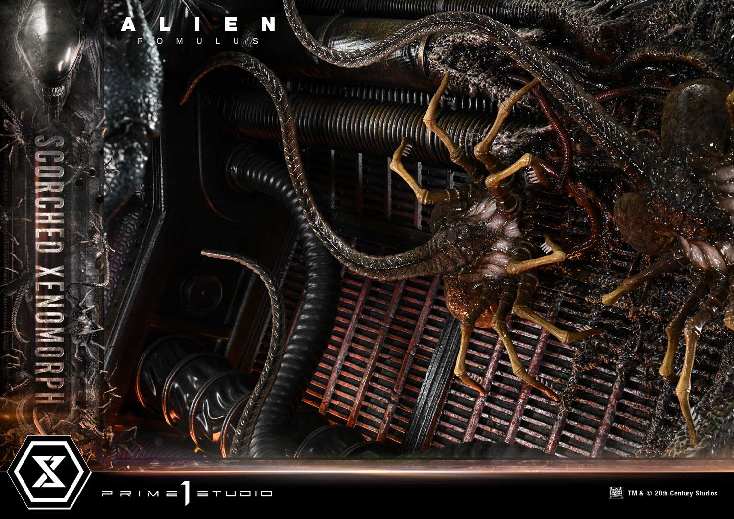 Museum Masterline XL Alien: Romulus Scorched Xenomorph Deluxe Version