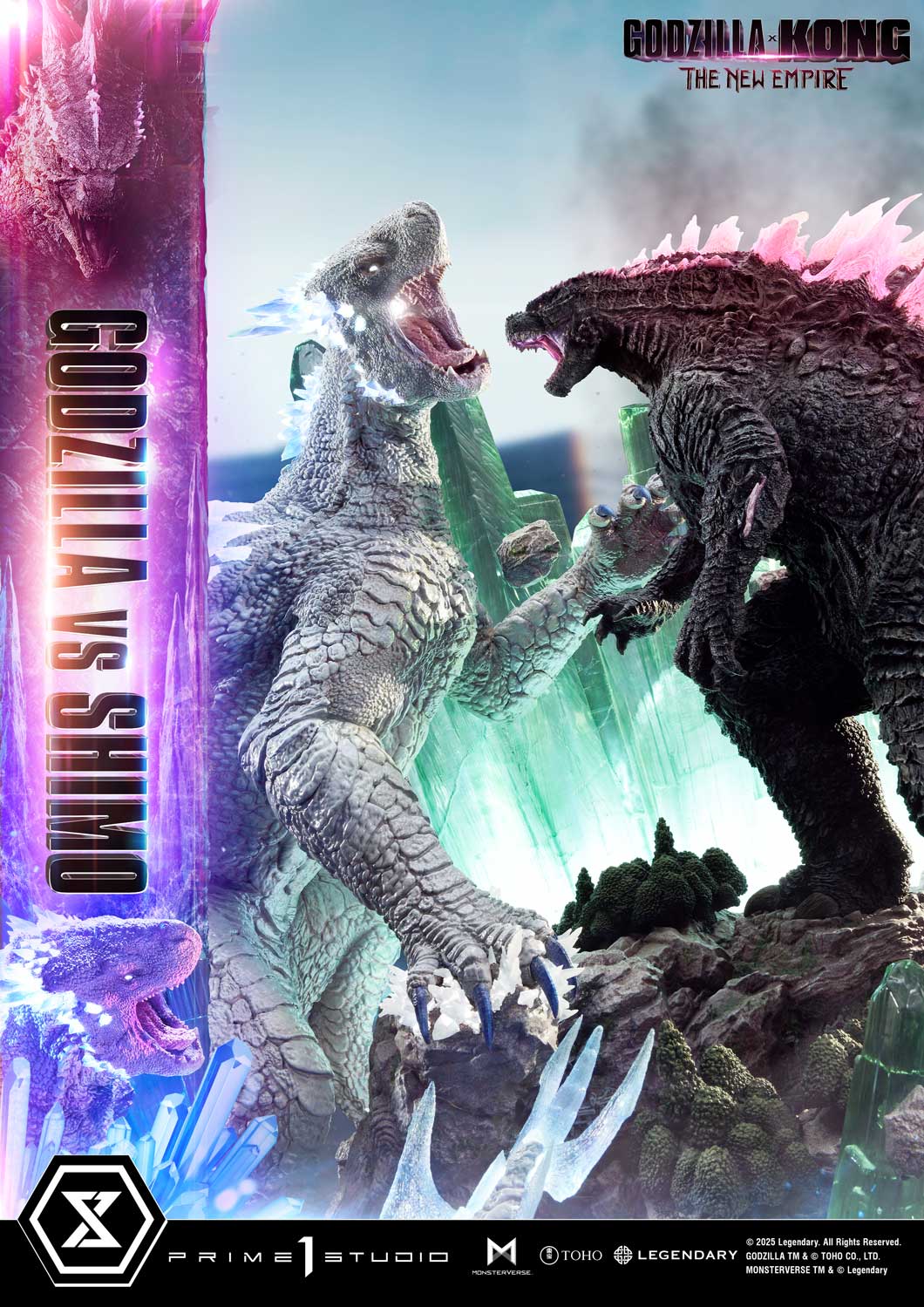 Ultimate Diorama Masterline Godzilla x Kong: The New Empire Godzilla vs Shimo