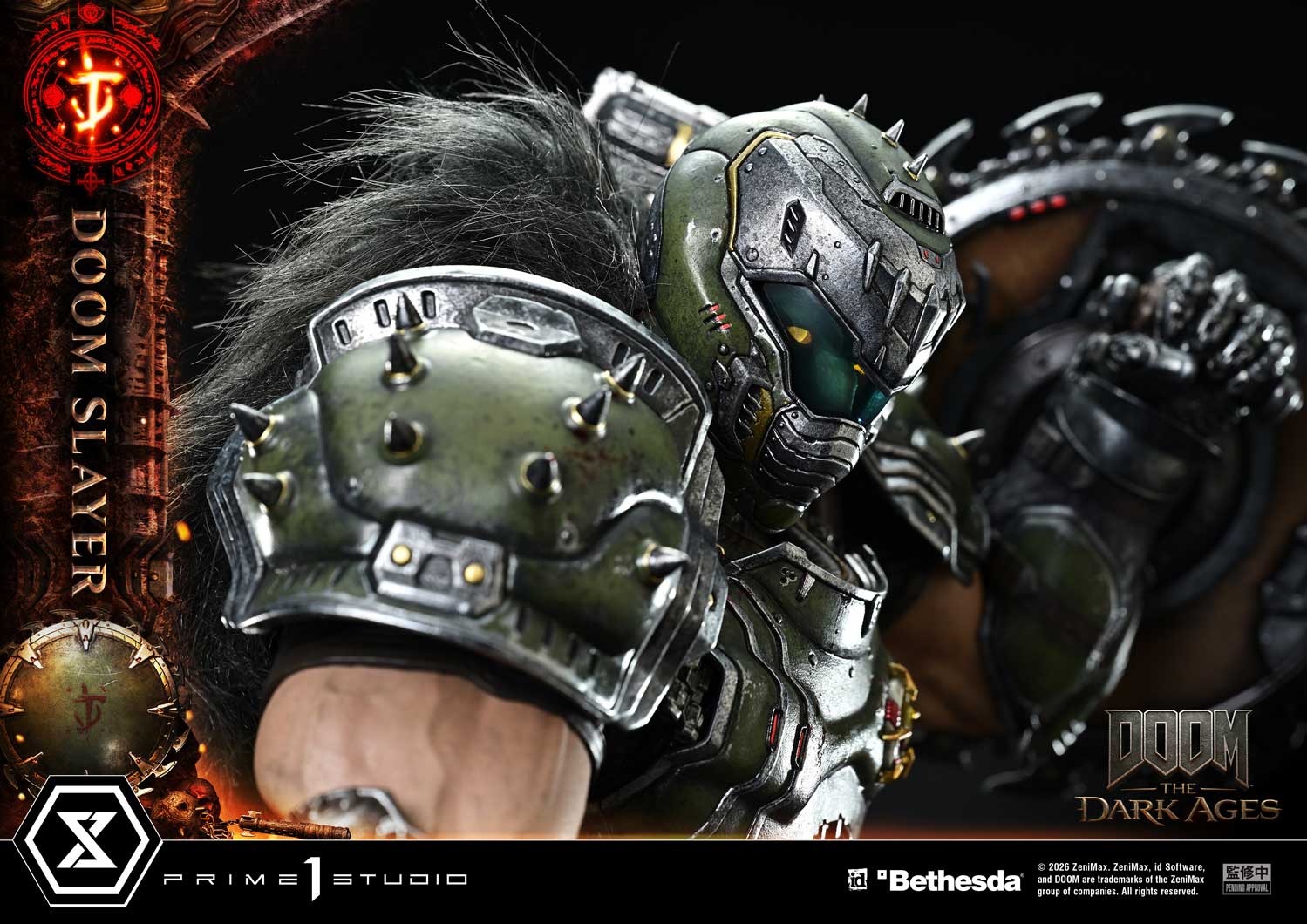 Ultimate Premium Masterline DOOM: The Dark Ages DOOM Slayer Deluxe Version
