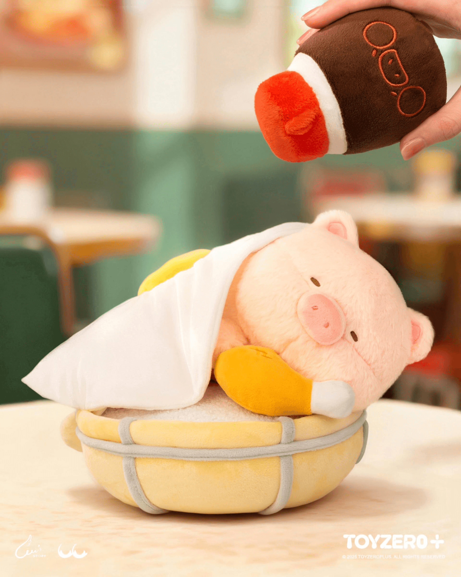 LuLu the Piggy Lu's Table - Claypot Rice Lu Plush | 6978531761902