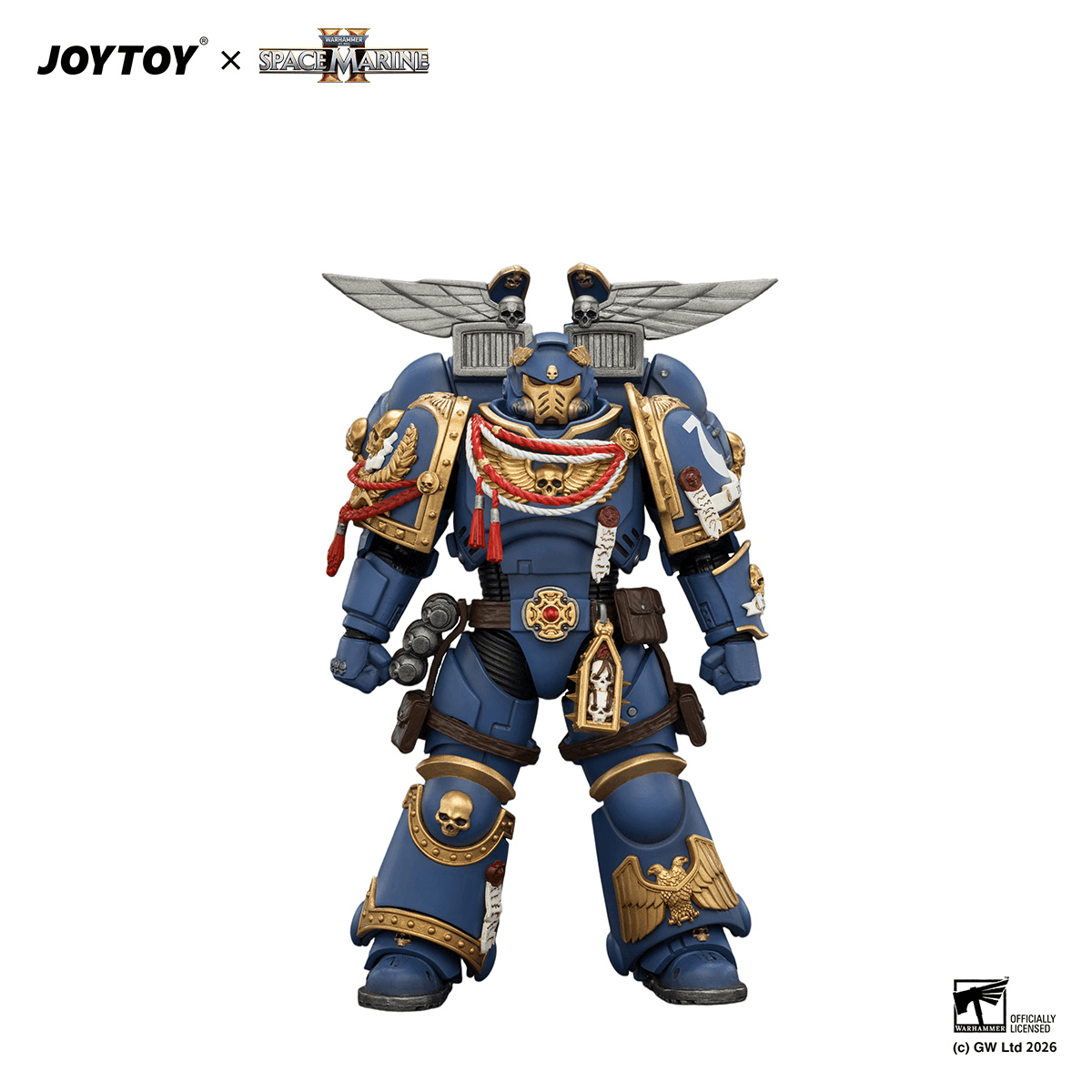 Game Edition Ultramarines Assault Intercessor with Jump Pack, Thunderhammer and Neo-volkite Pistol | 6927054404421