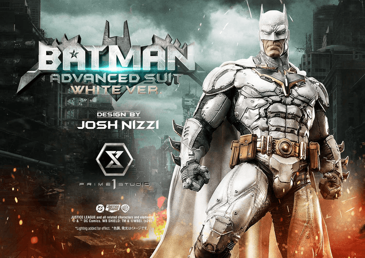 Ultimate Museum Masterline Justice League (Comics) Batman Advanced Suit White Ver. (Design By Josh Nizzi)