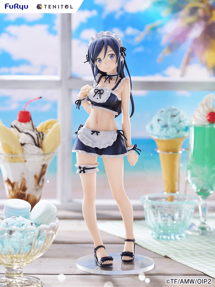 TENITOL TALL Aragaki Ayase swimsuits maid ver.