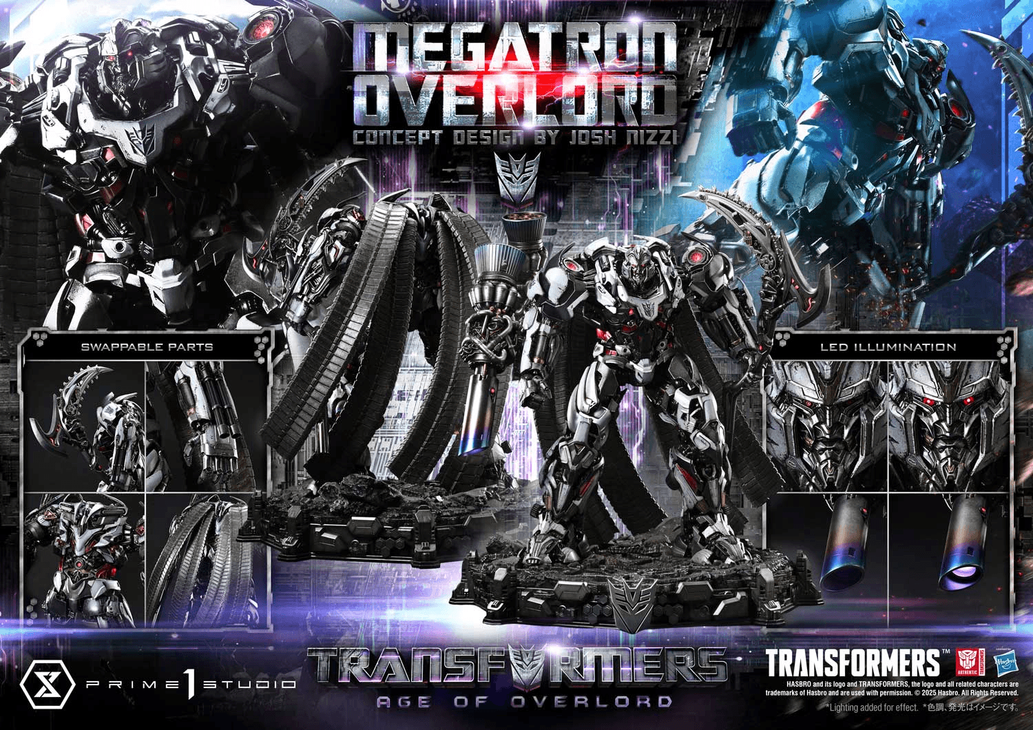  Museum Masterline Transformers Generations I Megatron Overlord (Design by Josh Nizzi)  | 4582647122278