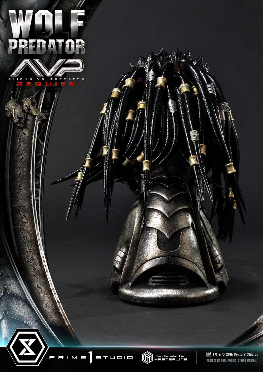 Real Elite Masterline Aliens vs. Predator: Requiem Wolf Predator DX Bonus Version