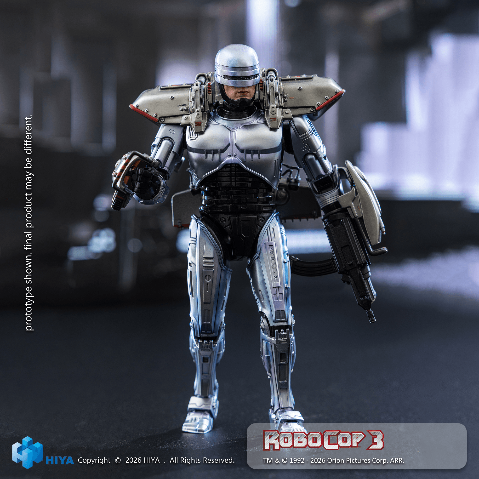 HIYA Exquisite Super Series 112 Scale 6.5 Inch RoboCop 3 RoboCop Action Figure | 6957534205606
