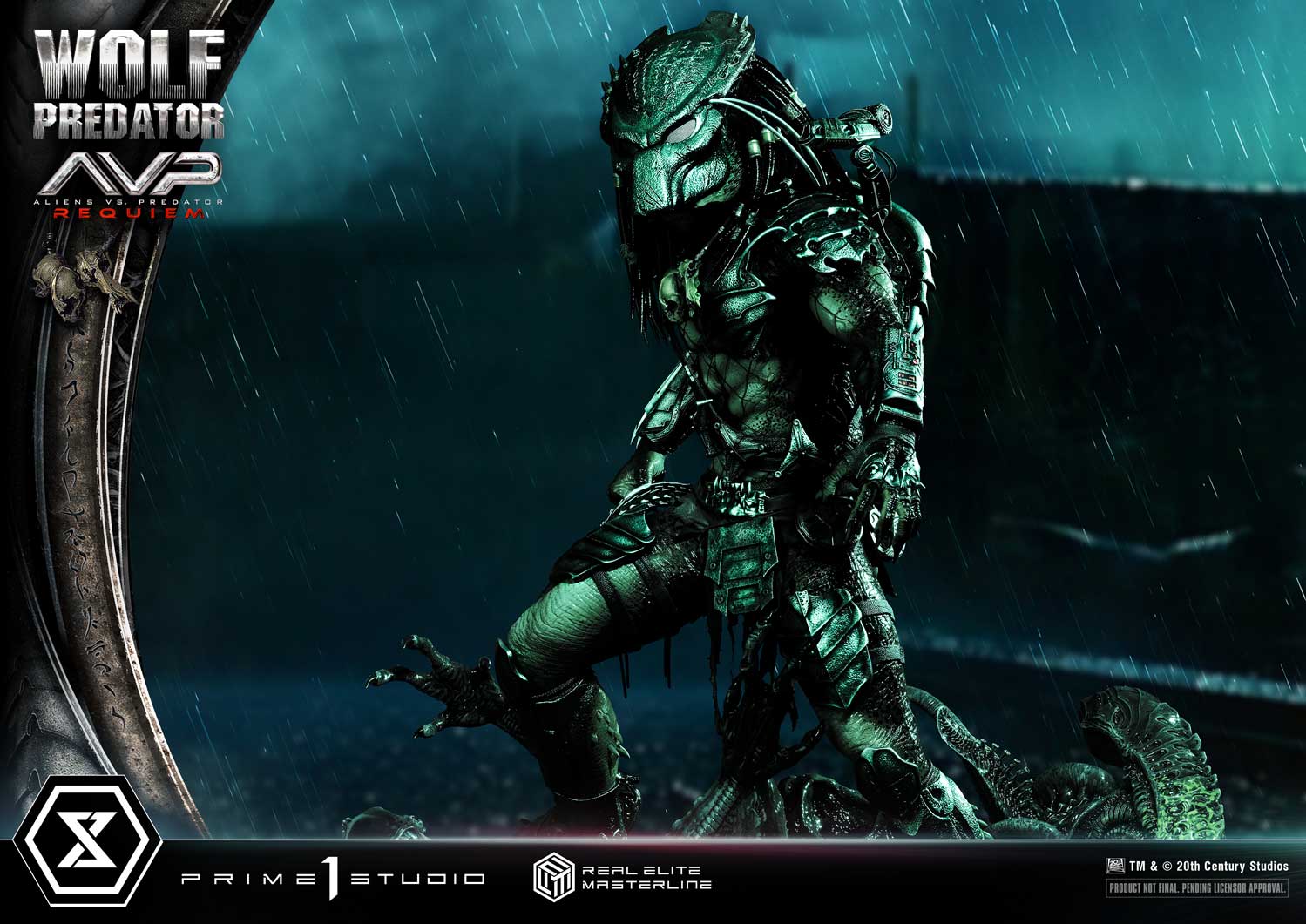 Real Elite Masterline Aliens vs. Predator: Requiem Wolf Predator DX Bonus Version